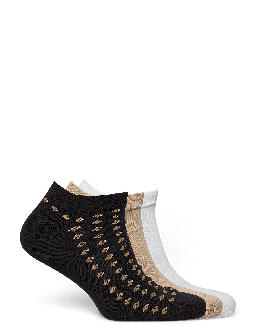 BOSS - 3P AS Minipattern CC - multipack socks - black - 1