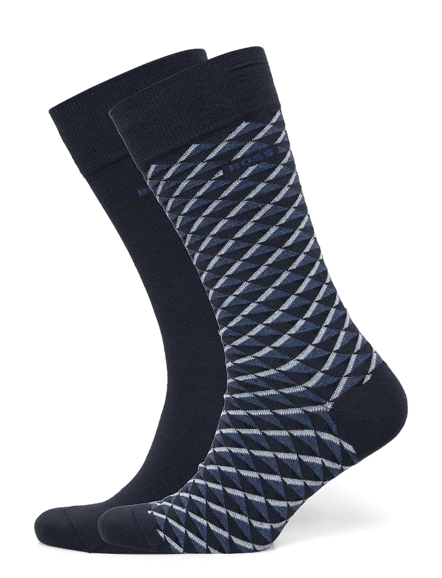 BOSS - 2PRS Minipattern CC - tennissocken - dark blue - 0