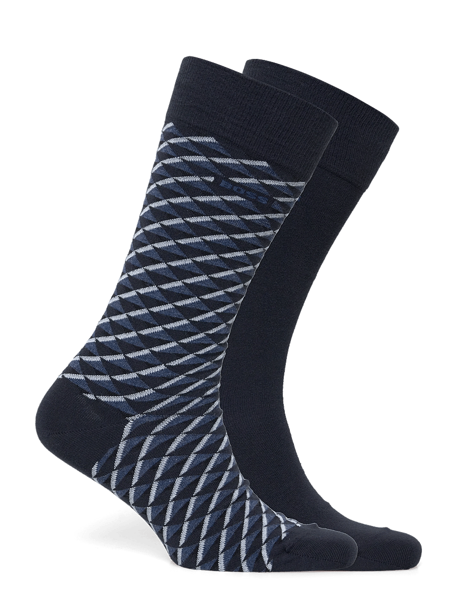 BOSS - 2PRS Minipattern CC - tennissocken - dark blue - 1