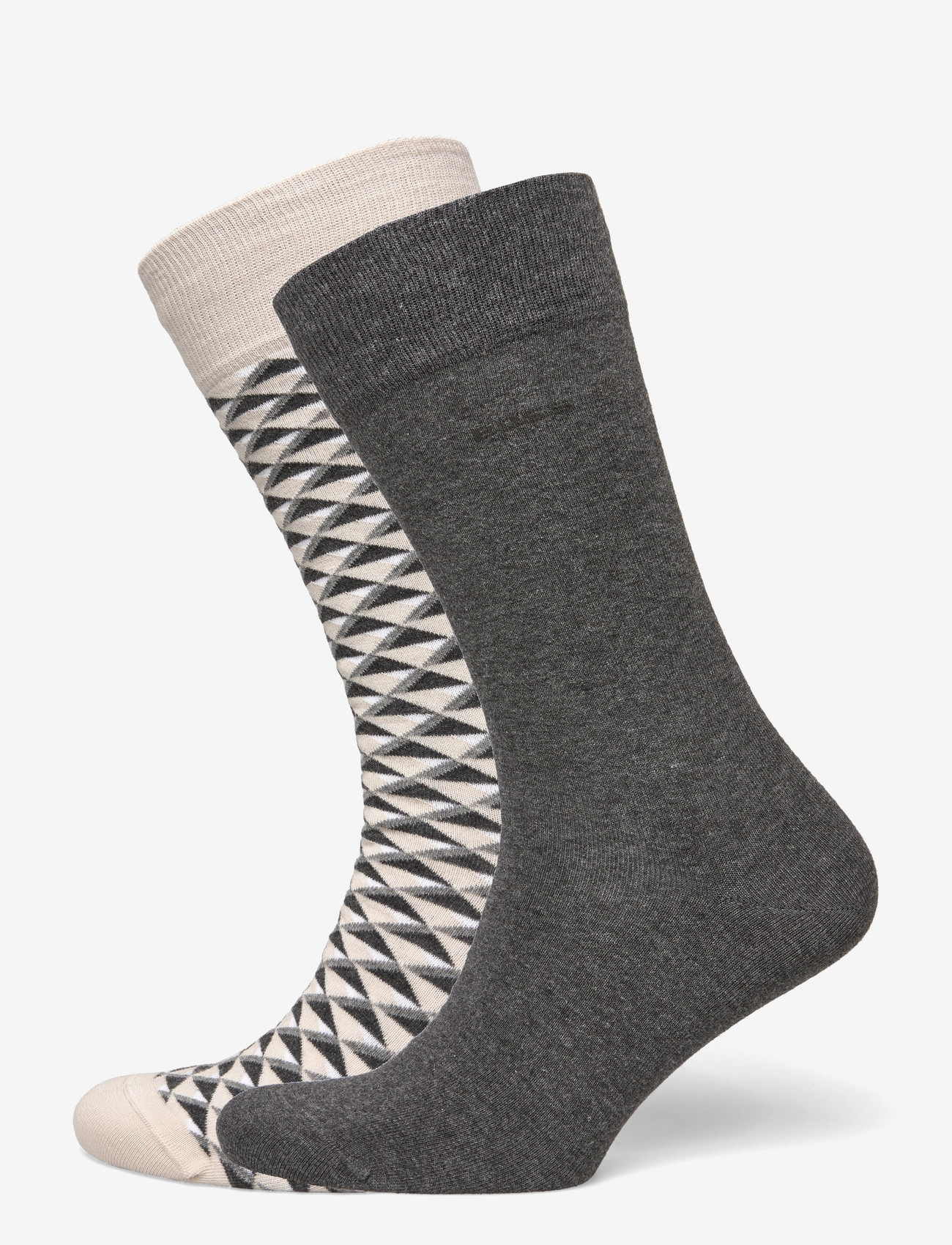 BOSS - 2PRS Minipattern CC - crew-socken - light beige - 0