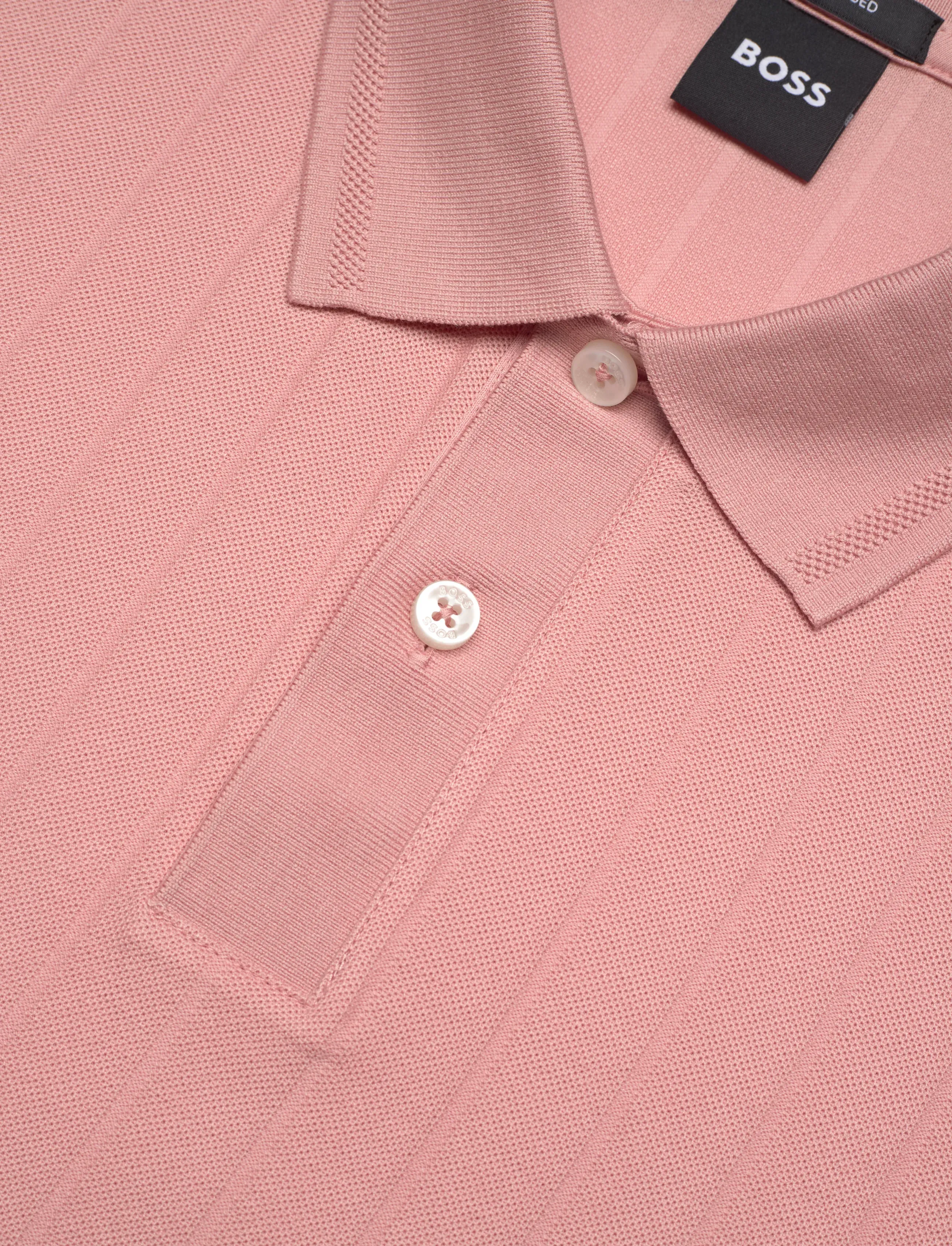 BOSS - H-Parlay 236 - short-sleeved polos - light/pastel pink - 2
