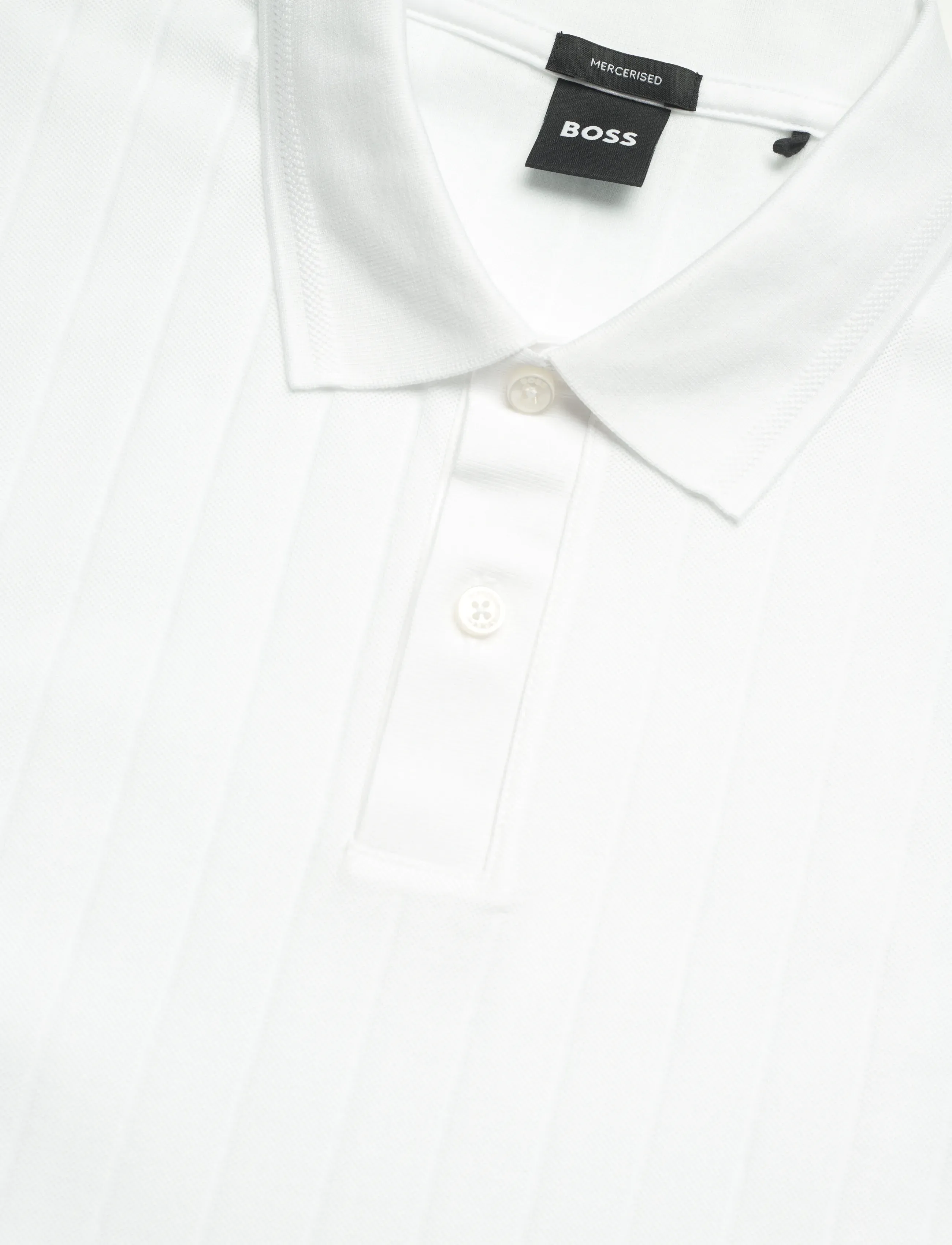 BOSS - H-Parlay 236 - short-sleeved polos - white - 5