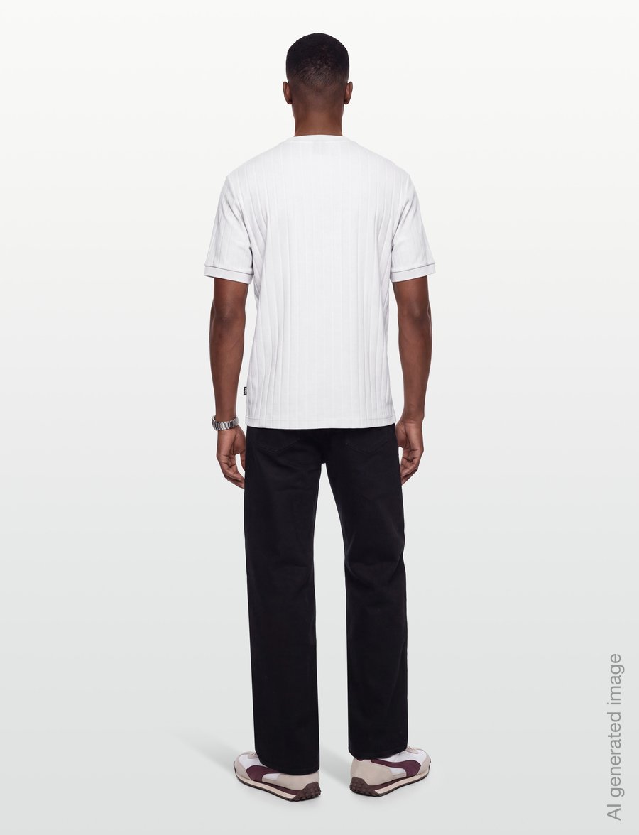 BOSS - H-Thompson 236 - kurzärmelige t-shirts - white - 4