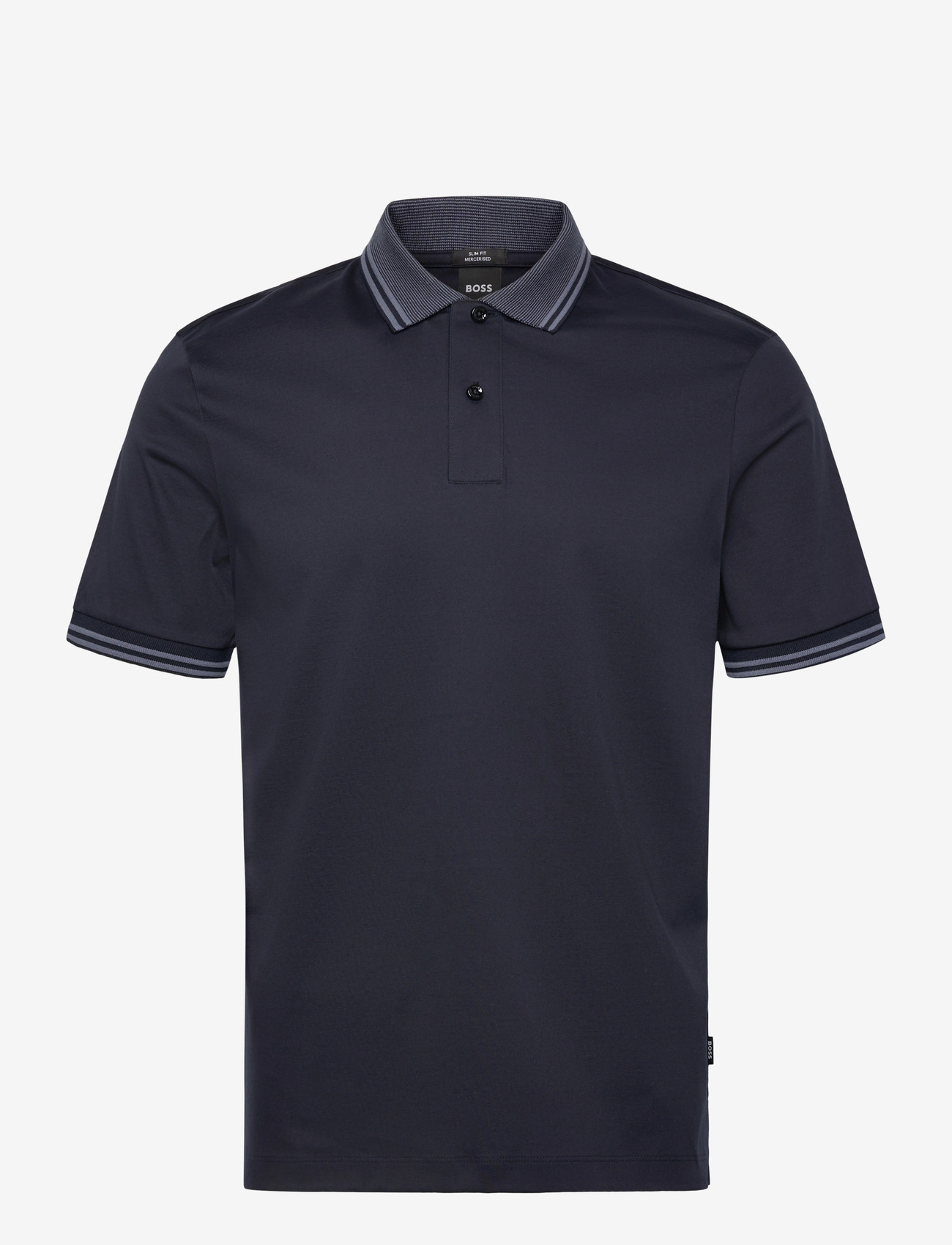 BOSS - H-Phillipson 238 - lühikeste varrukatega polod - dark blue - 1