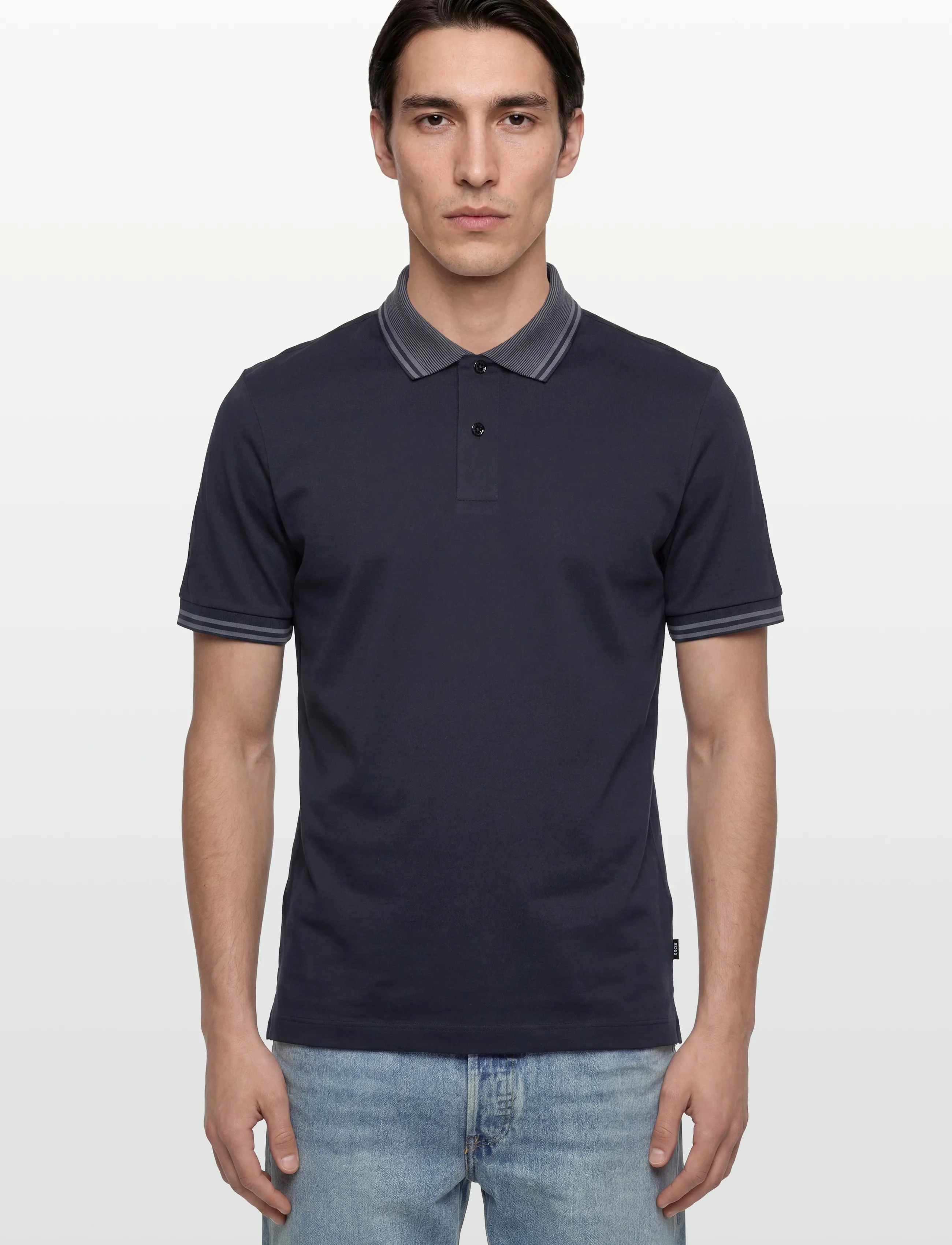 BOSS - H-Phillipson 238 - kortærmede poloer - dark blue - 3