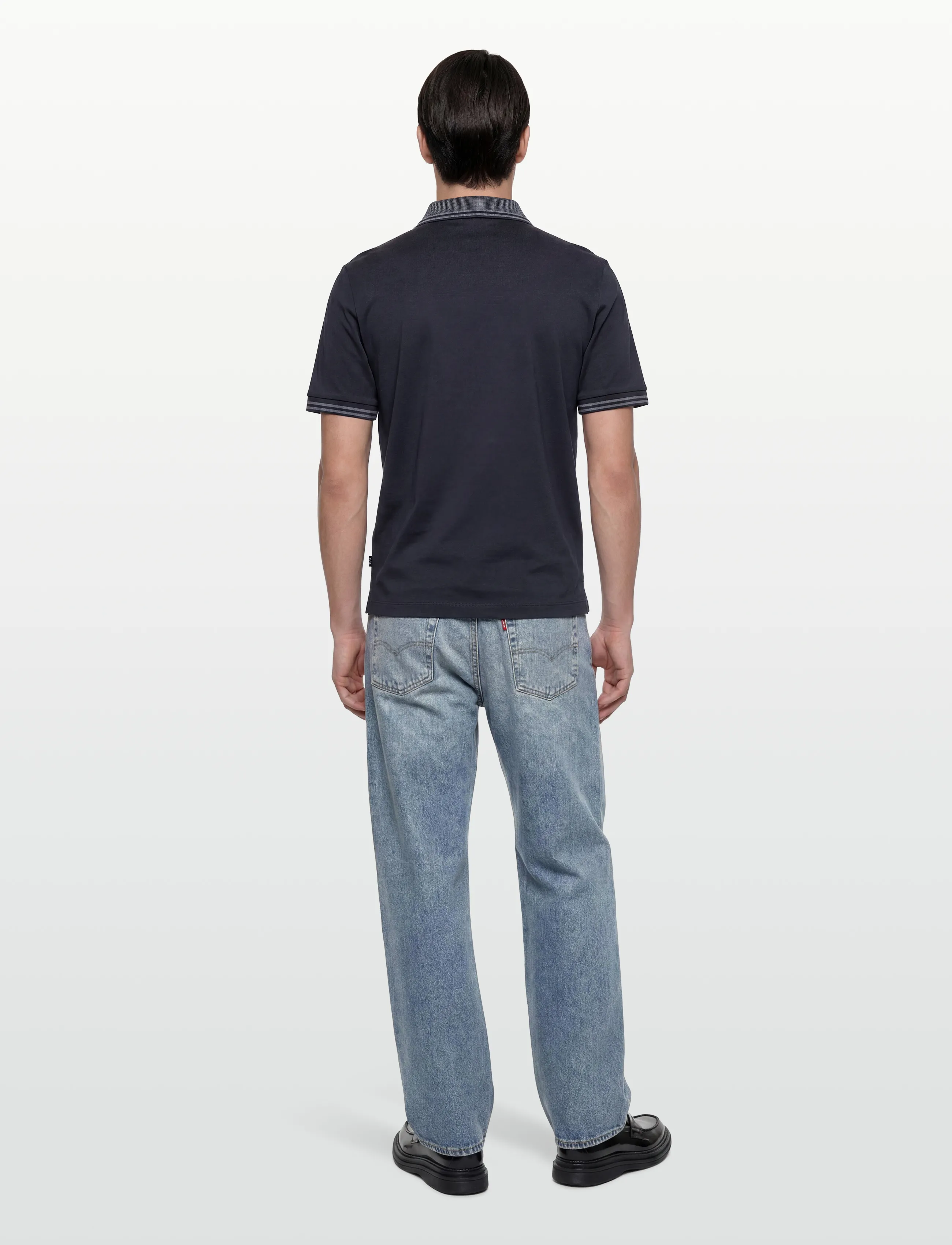 BOSS - H-Phillipson 238 - kortærmede poloer - dark blue - 4