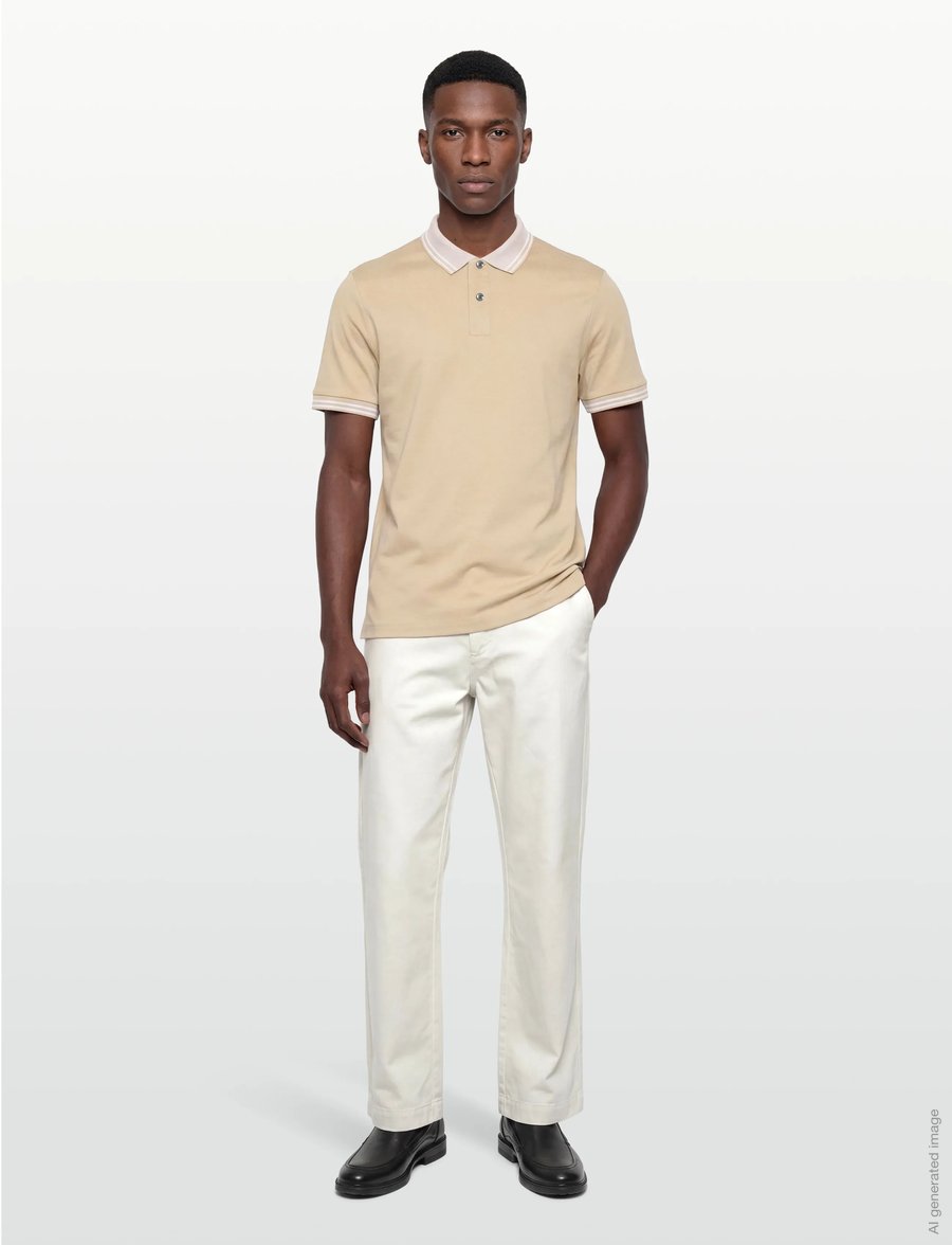 BOSS - H-Phillipson 238 - kurzärmelig - open beige - 0