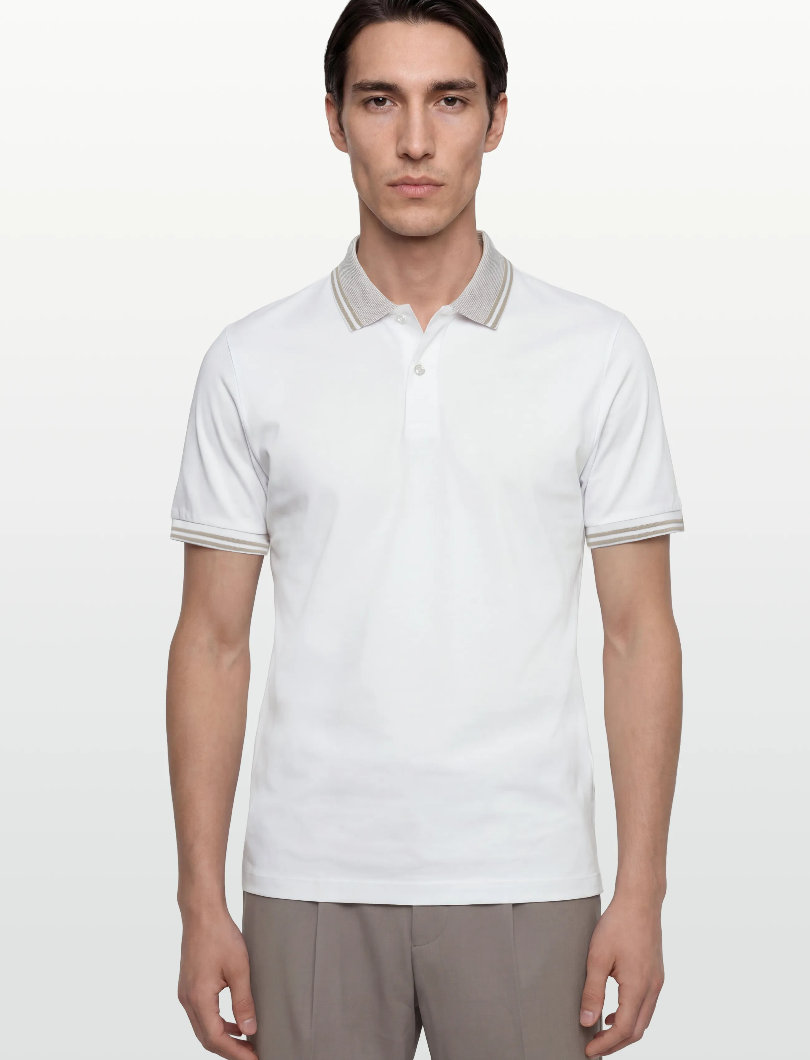 BOSS - H-Phillipson 238 - kortærmede poloer - white - 3