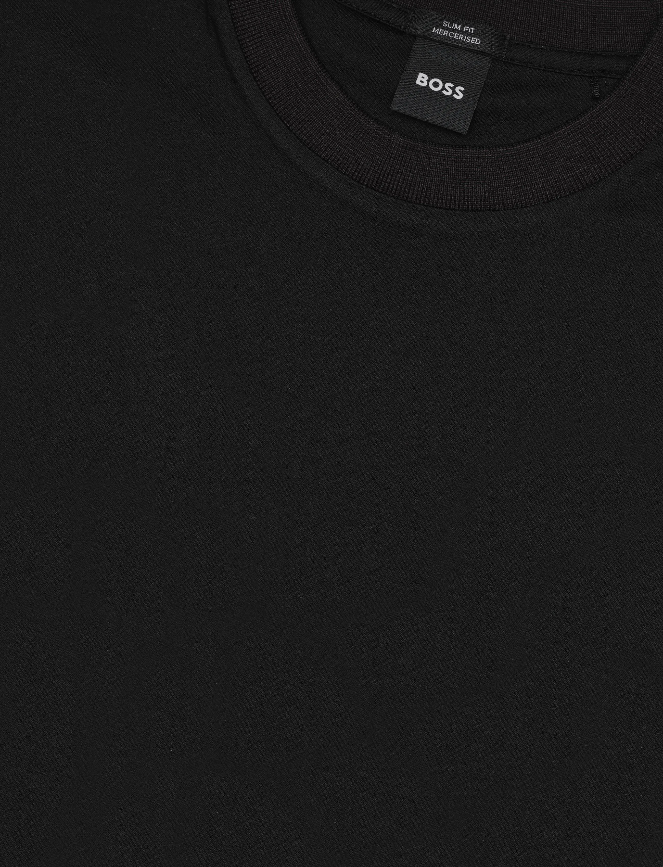 BOSS - H-Tessler 238 - kurzärmelige t-shirts - black - 2