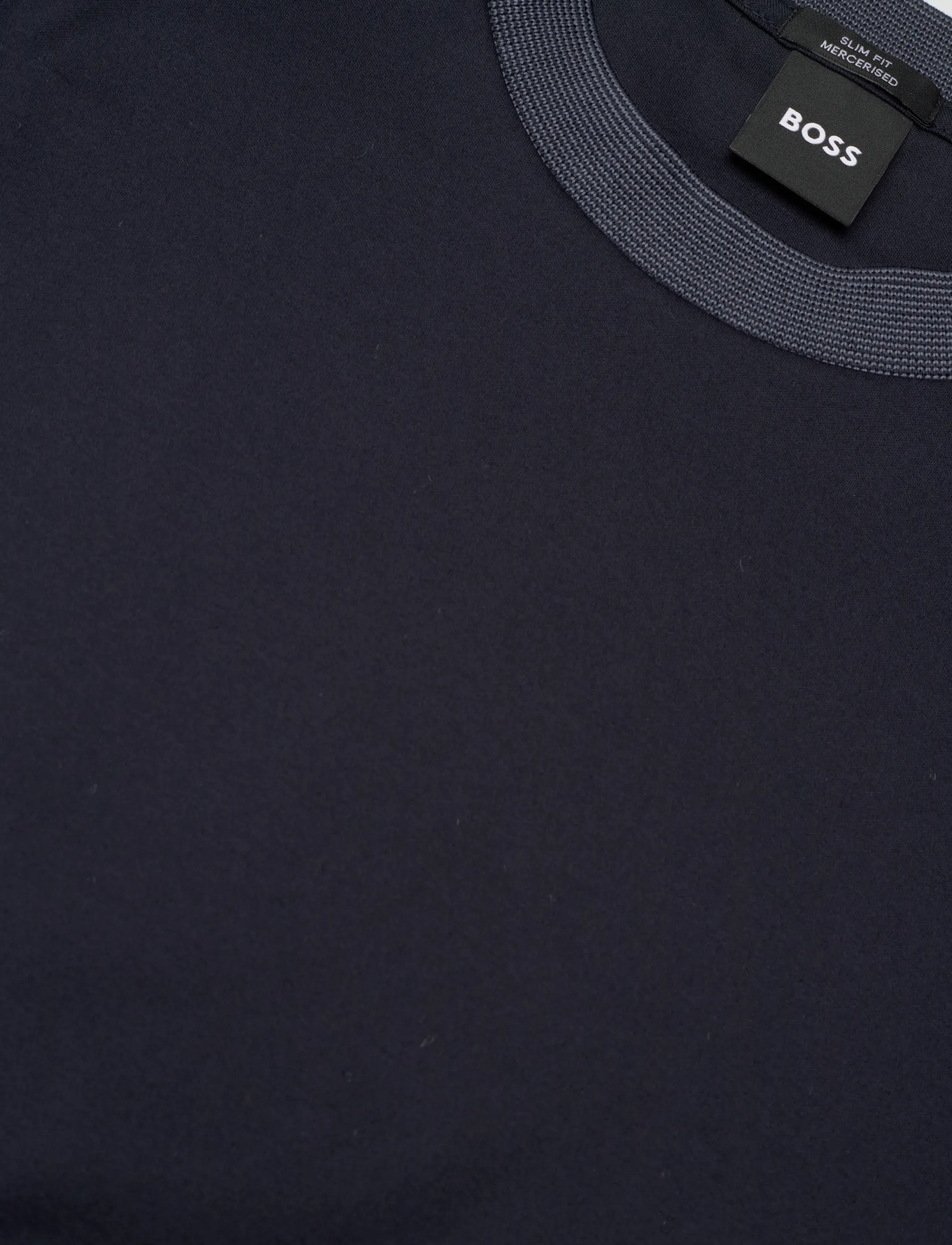 BOSS - H-Tessler 238 - kortærmede t-shirts - dark blue - 2