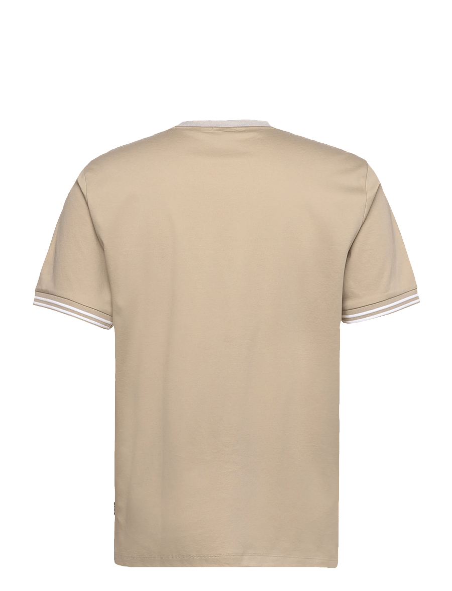 BOSS - H-Tessler 238 - kortærmede t-shirts - open beige - 2