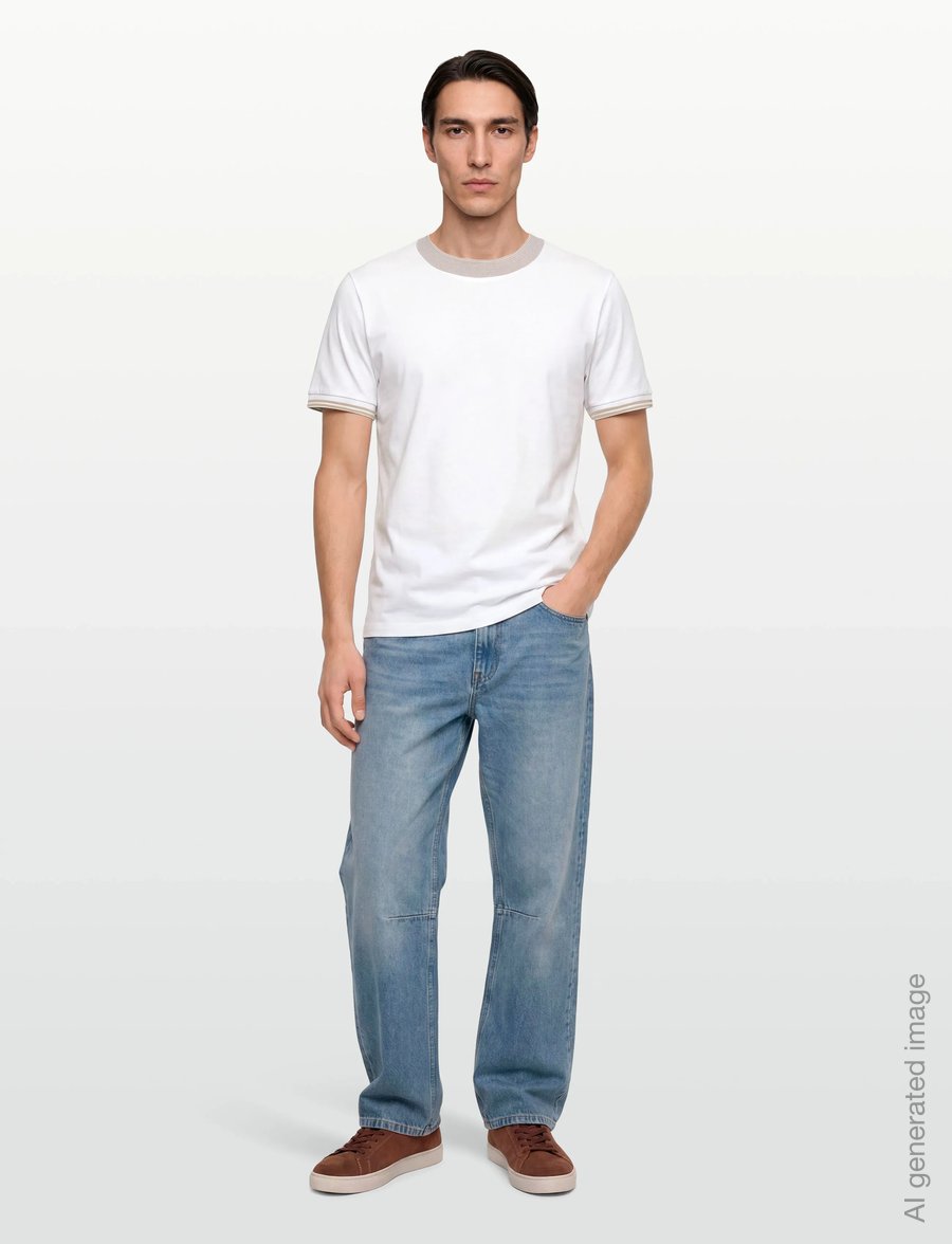 BOSS - H-Tessler 238 - kortærmede t-shirts - white - 0