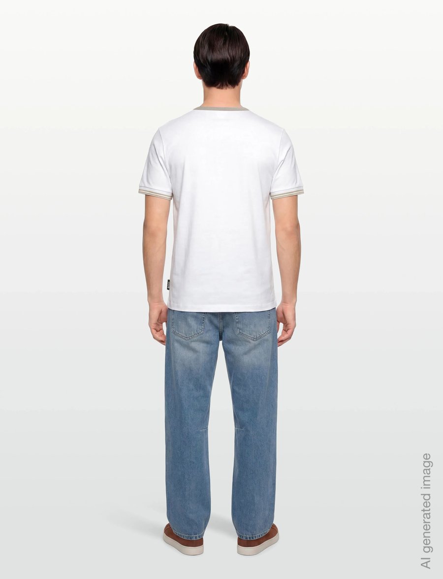 BOSS - H-Tessler 238 - kortærmede t-shirts - white - 4