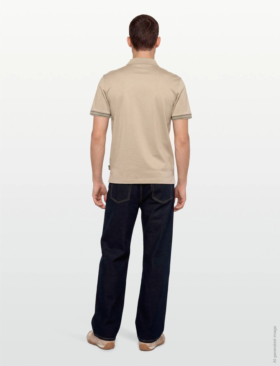 BOSS - H-Parlay 238 - kurzärmelig - open beige - 4