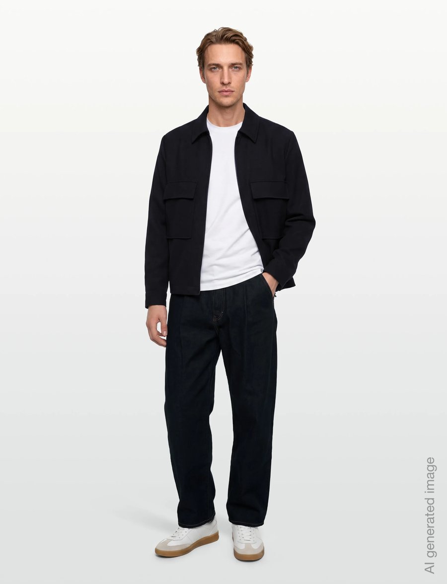 BOSS - C-Carper-OS-2PP-261 - wool jackets - dark blue - 0