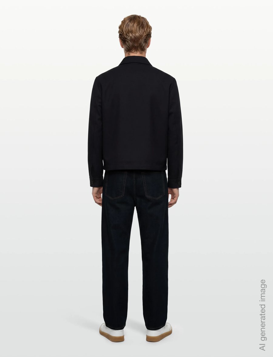 BOSS - C-Carper-OS-2PP-261 - wool jackets - dark blue - 4