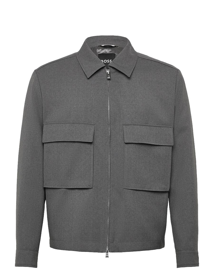 BOSS - C-Carper-OS-2PP-261 - ulljackor - silver - 0