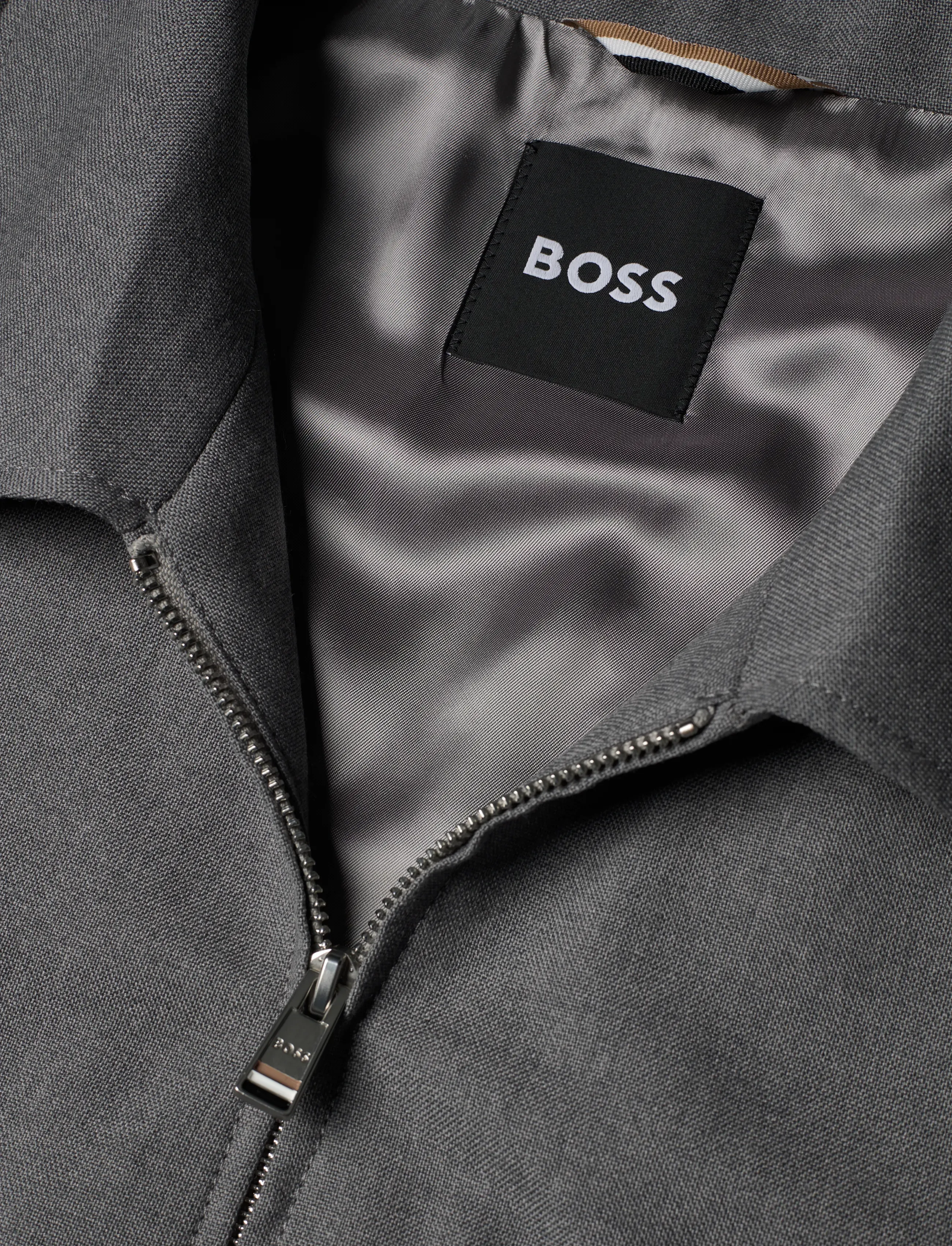 BOSS - C-Carper-OS-2PP-261 - wolljacken - silver - 2