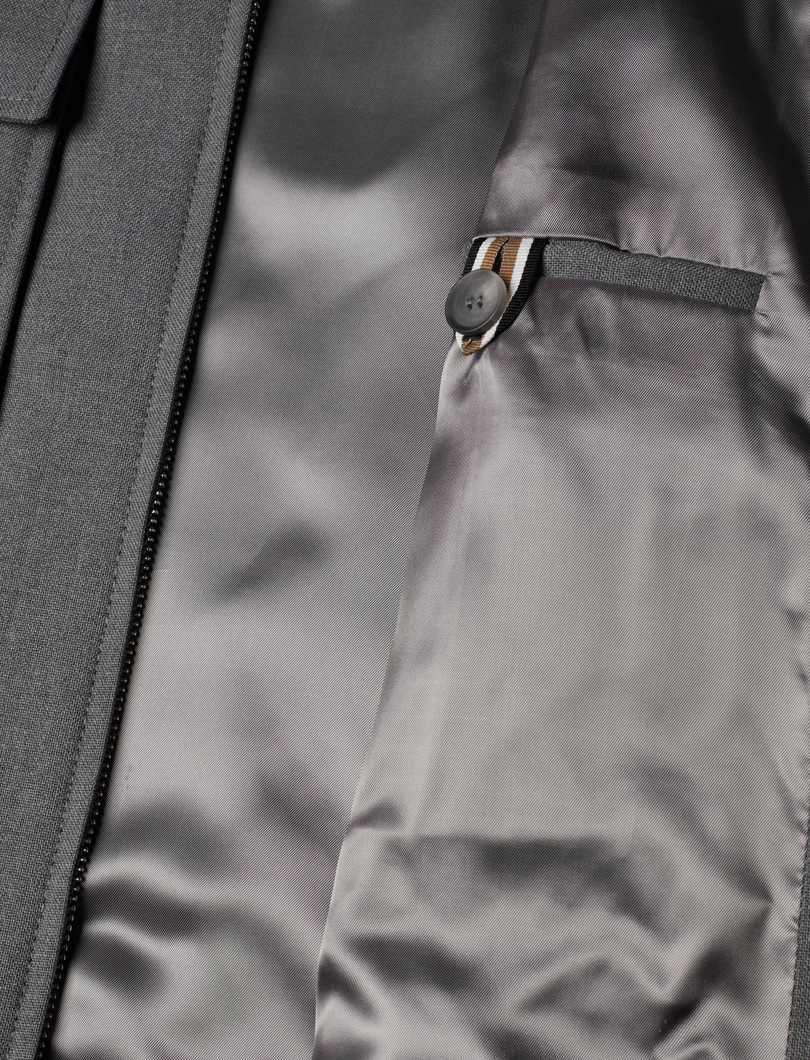 BOSS - C-Carper-OS-2PP-261 - wolljacken - silver - 4