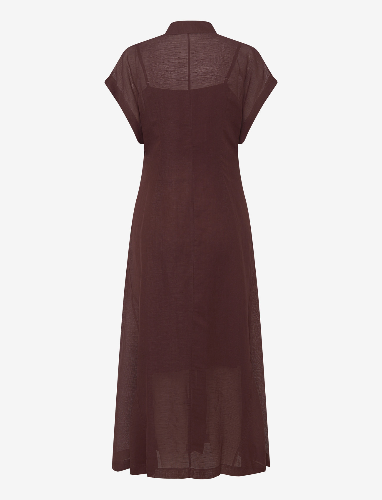 BOSS - Davinata - särkkleidid - dark brown - 1