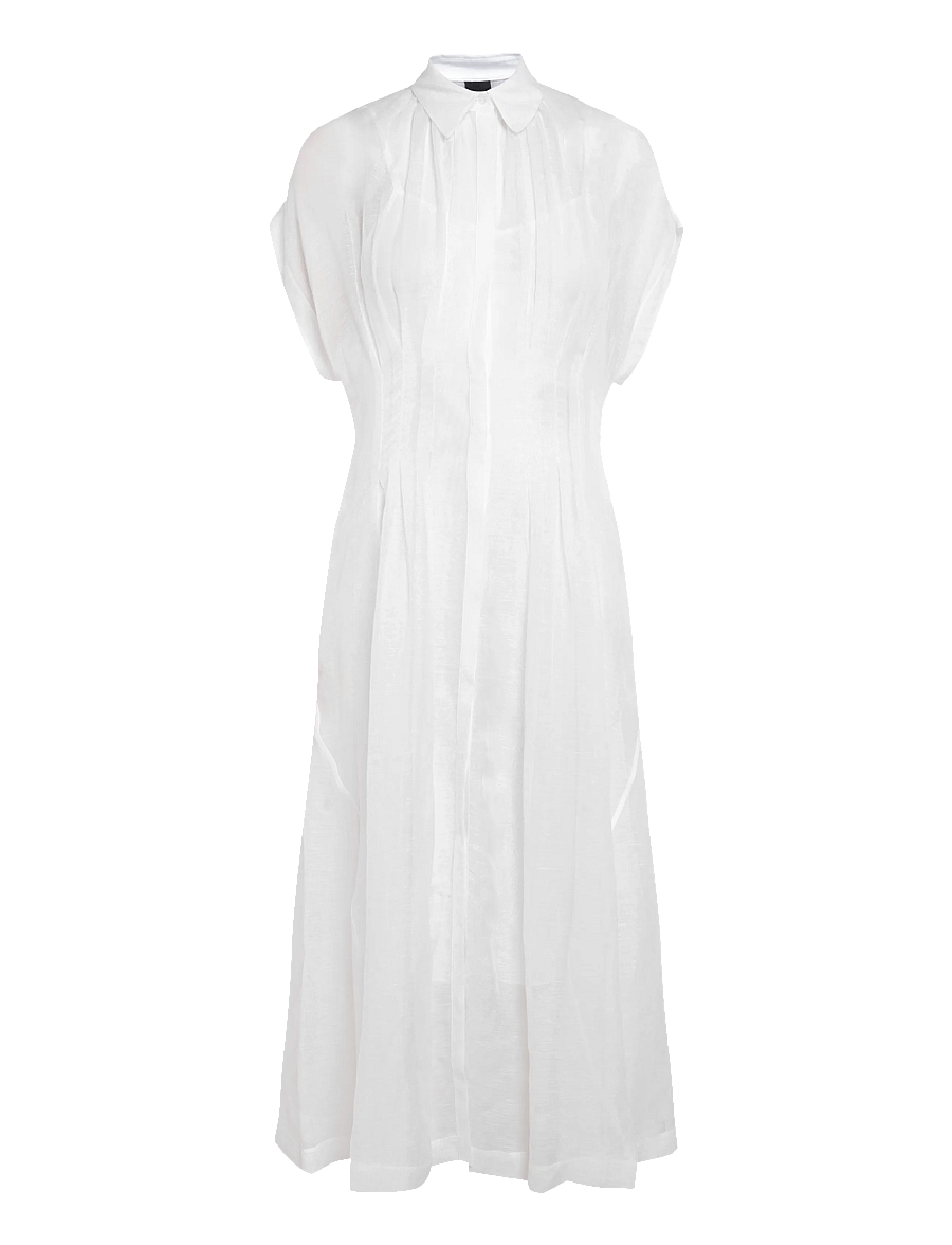 BOSS - Davinata - shirt dresses - white - 0