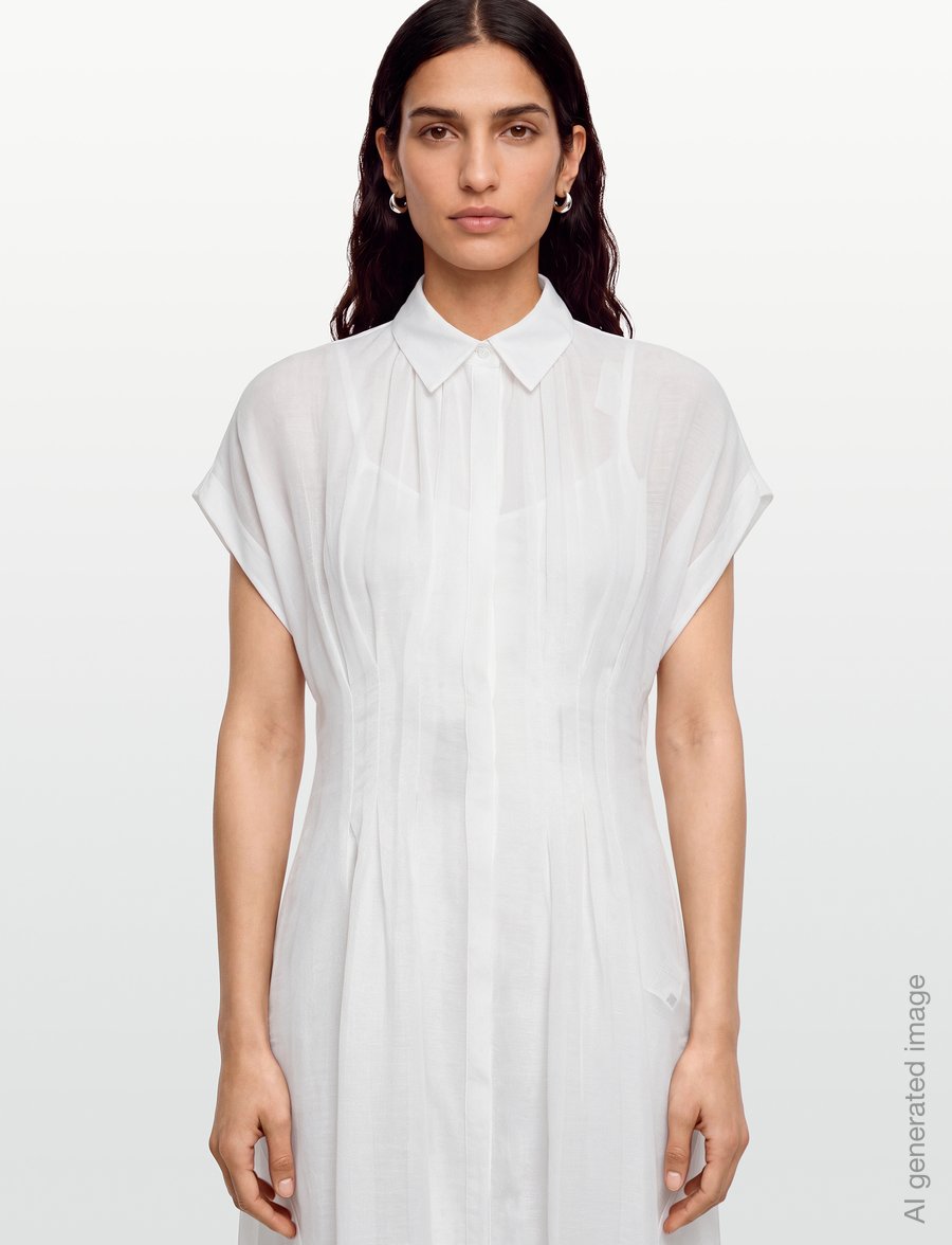 BOSS - Davinata - skjortekjoler - white - 3