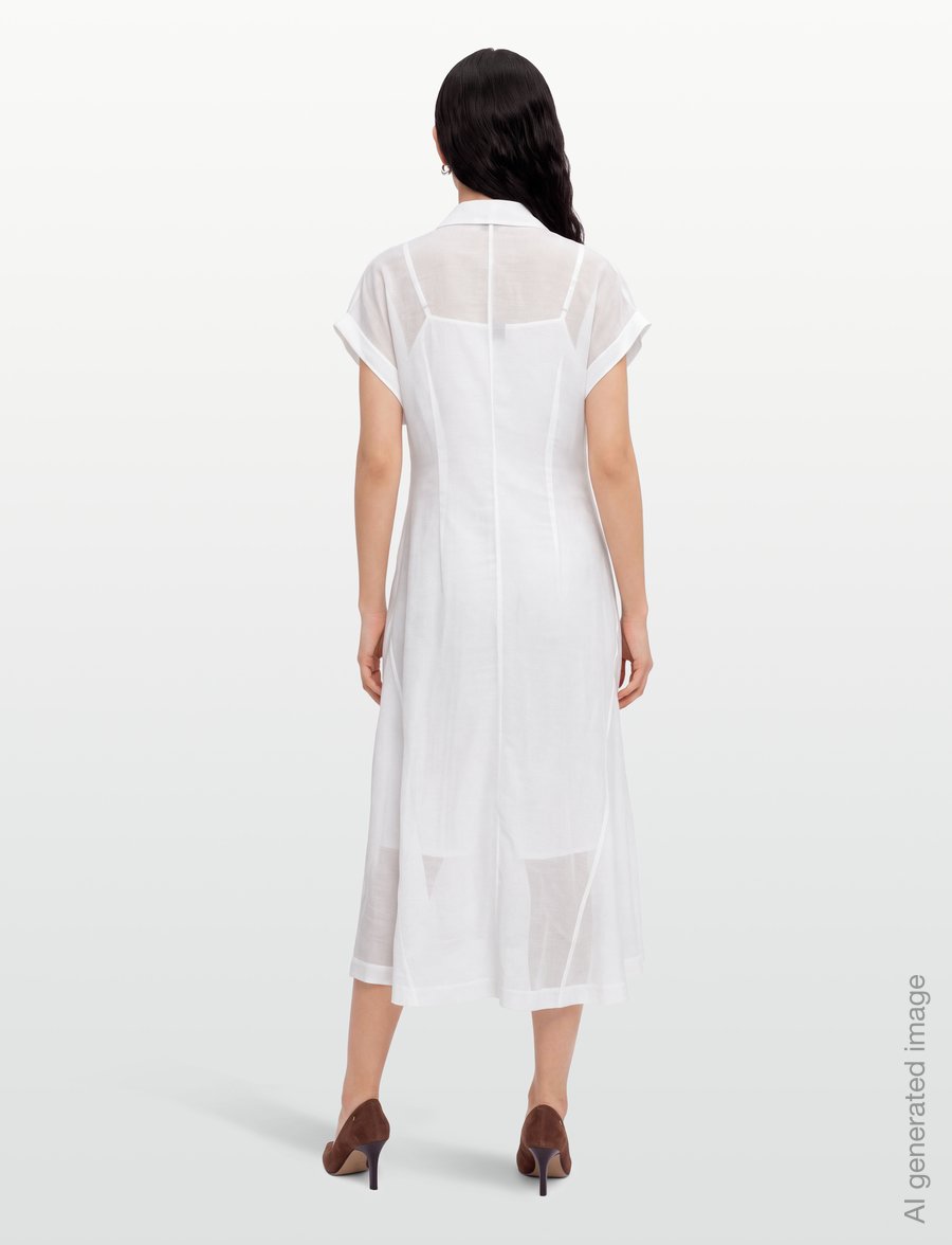 BOSS - Davinata - skjortekjoler - white - 4