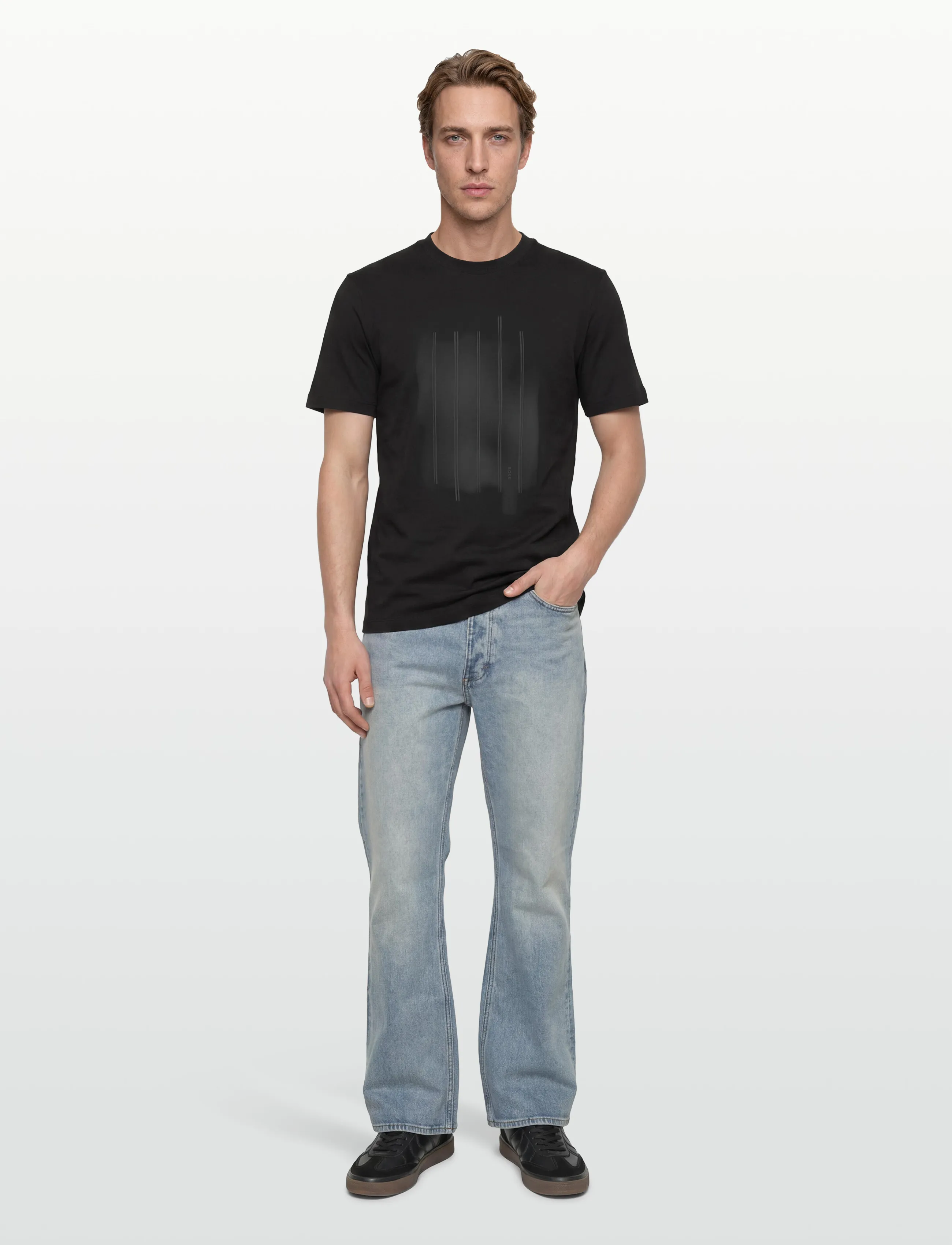 BOSS C-Thompson 239, XL, Black, T-Shirts > Kortærmede, Herre