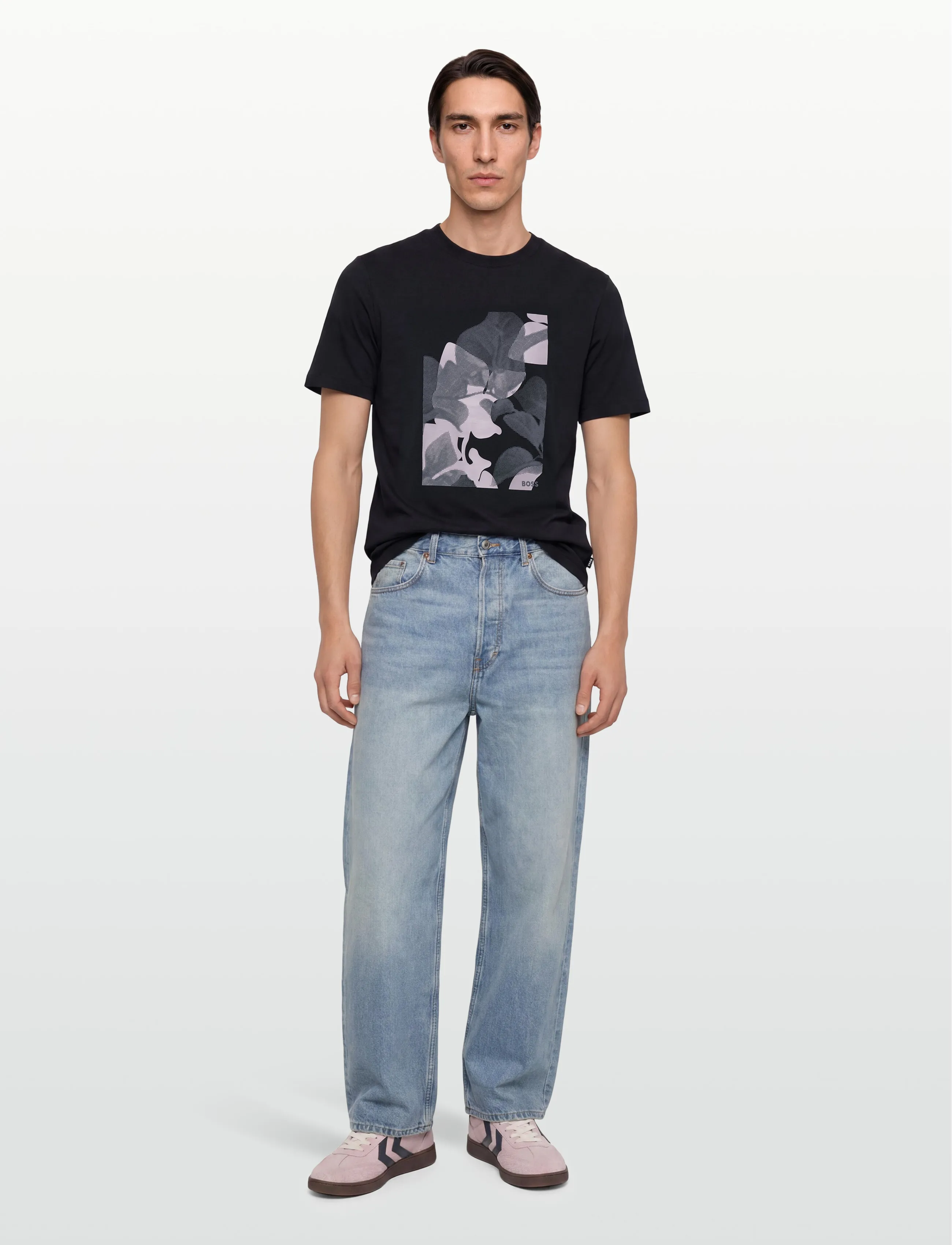 BOSS C-Thompson 239, XL, Navy, T-Shirts > Kortærmede, Herre