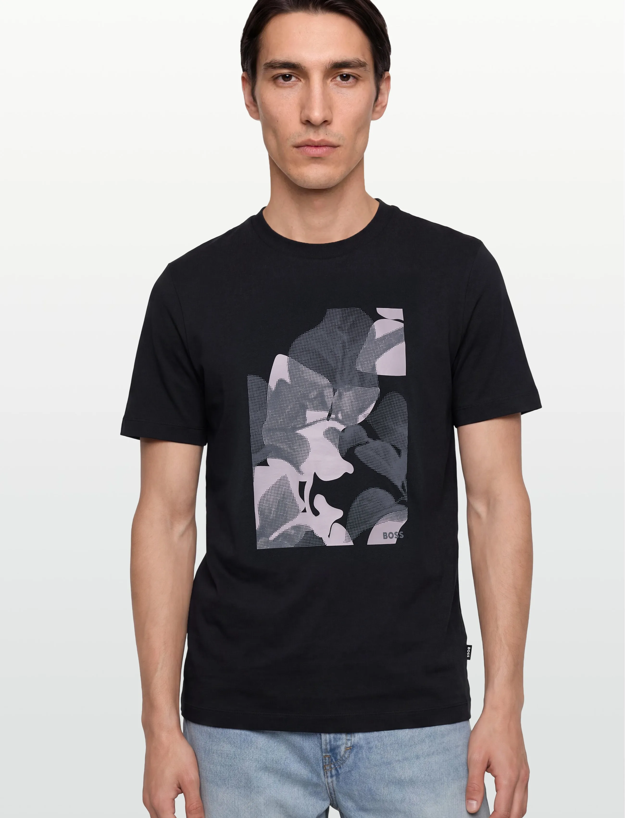BOSS - C-Thompson 239 - kortärmade t-shirts - dark blue - 3