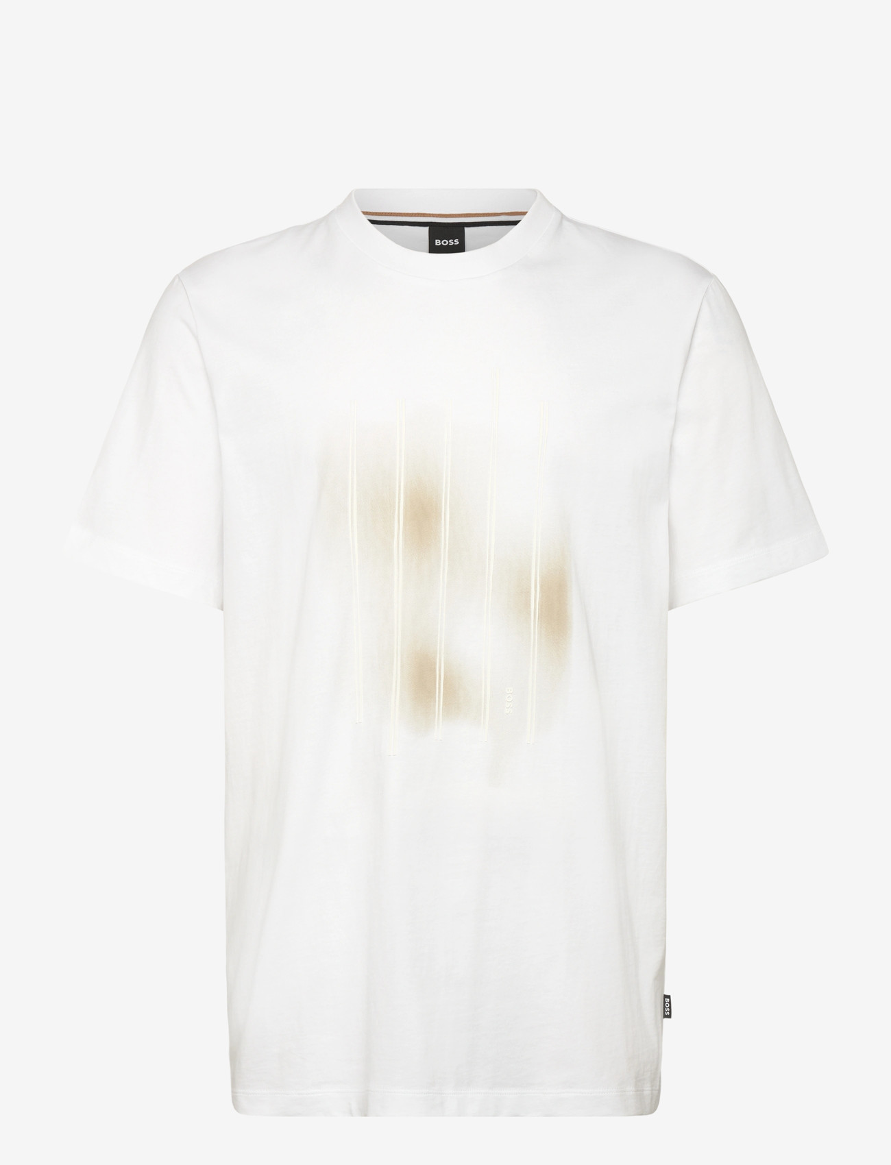 BOSS - C-Thompson 239 - kortærmede t-shirts - natural - 0
