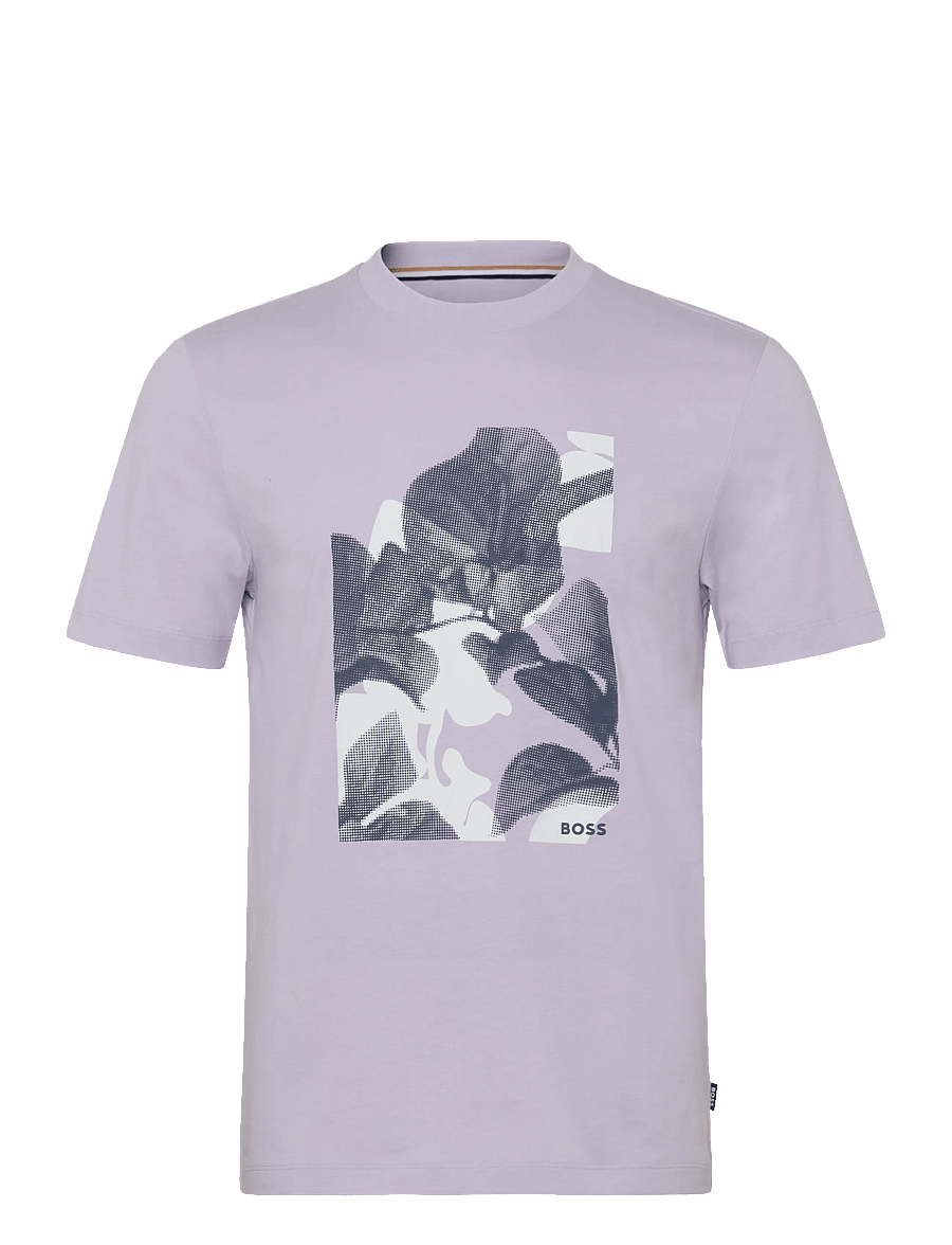 BOSS - C-Thompson 239 - kurzärmelige t-shirts - open purple - 0