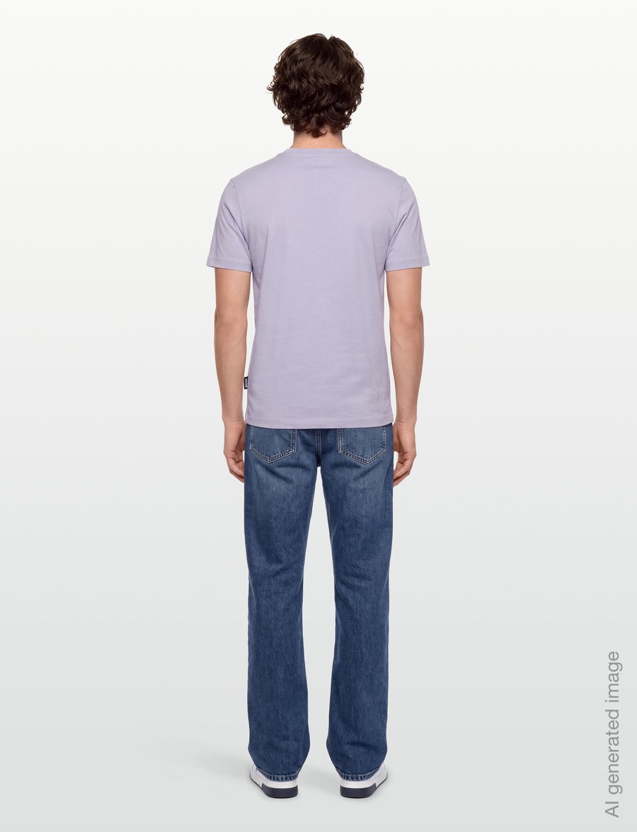 BOSS - C-Thompson 239 - lühikeste varrukatega t-särgid - open purple - 4
