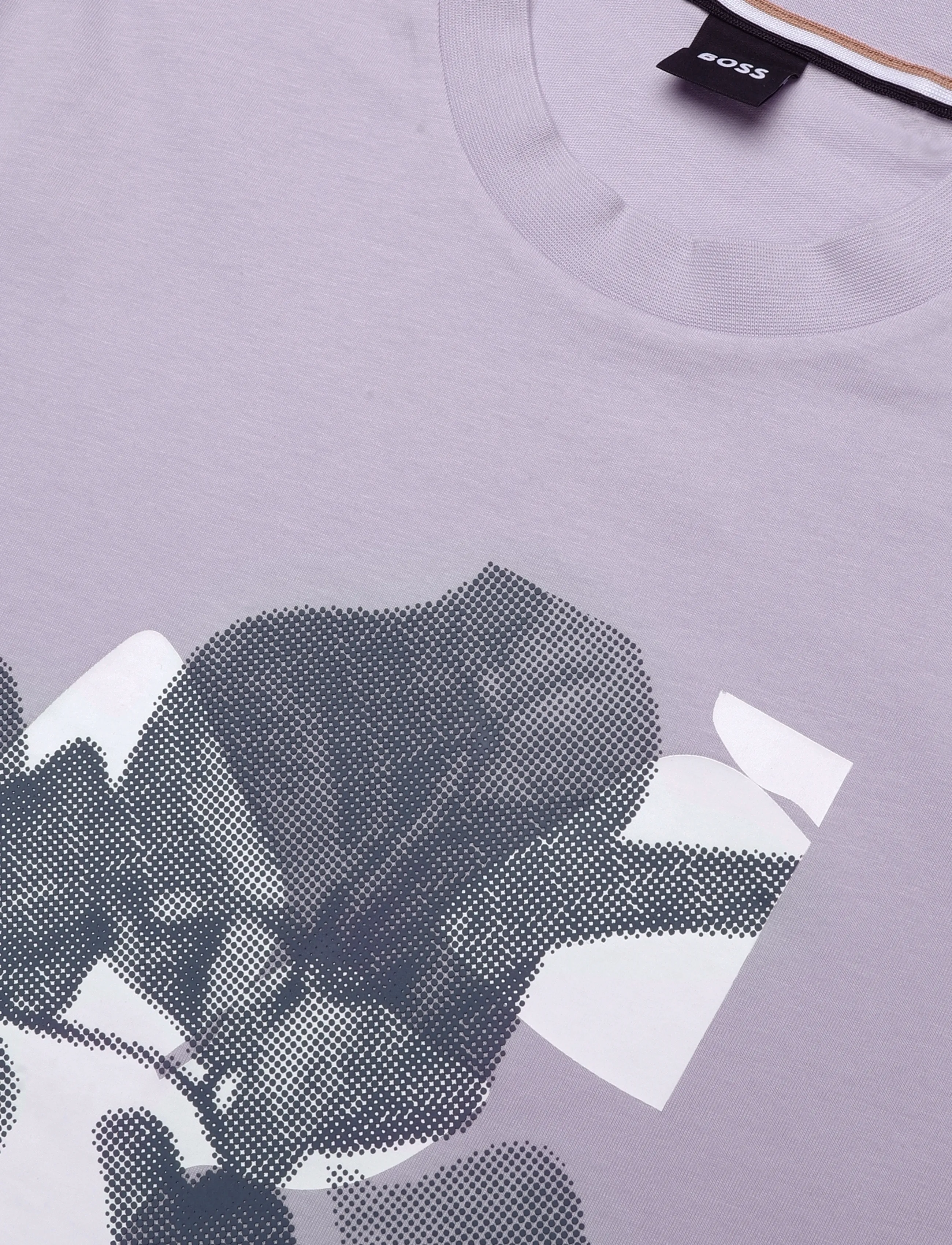 BOSS - C-Thompson 239 - kurzärmelige t-shirts - open purple - 2