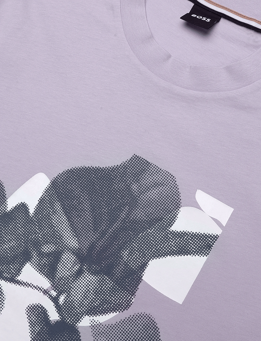 BOSS - C-Thompson 239 - kurzärmelige t-shirts - open purple - 2