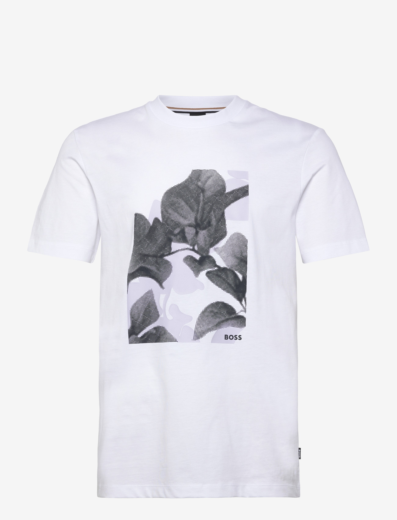 BOSS - C-Thompson 239 - kortärmade t-shirts - white - 1