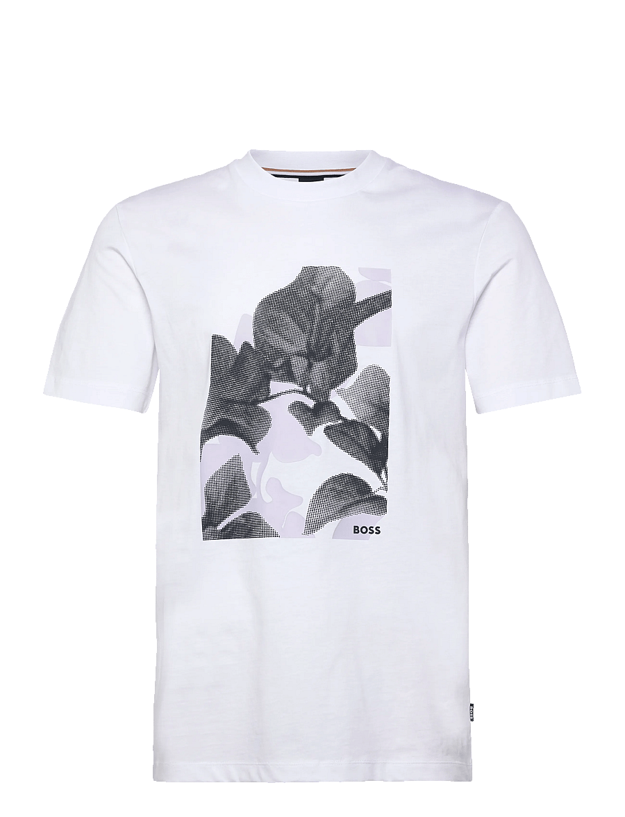 BOSS - C-Thompson 239 - kortärmade t-shirts - white - 1