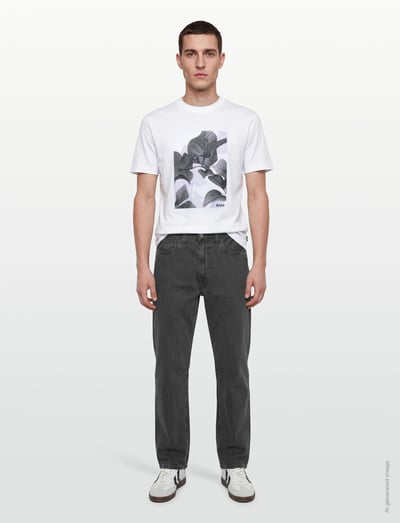 BOSS C-Thompson 239 - Short-sleeved t-shirts - WHITE / white