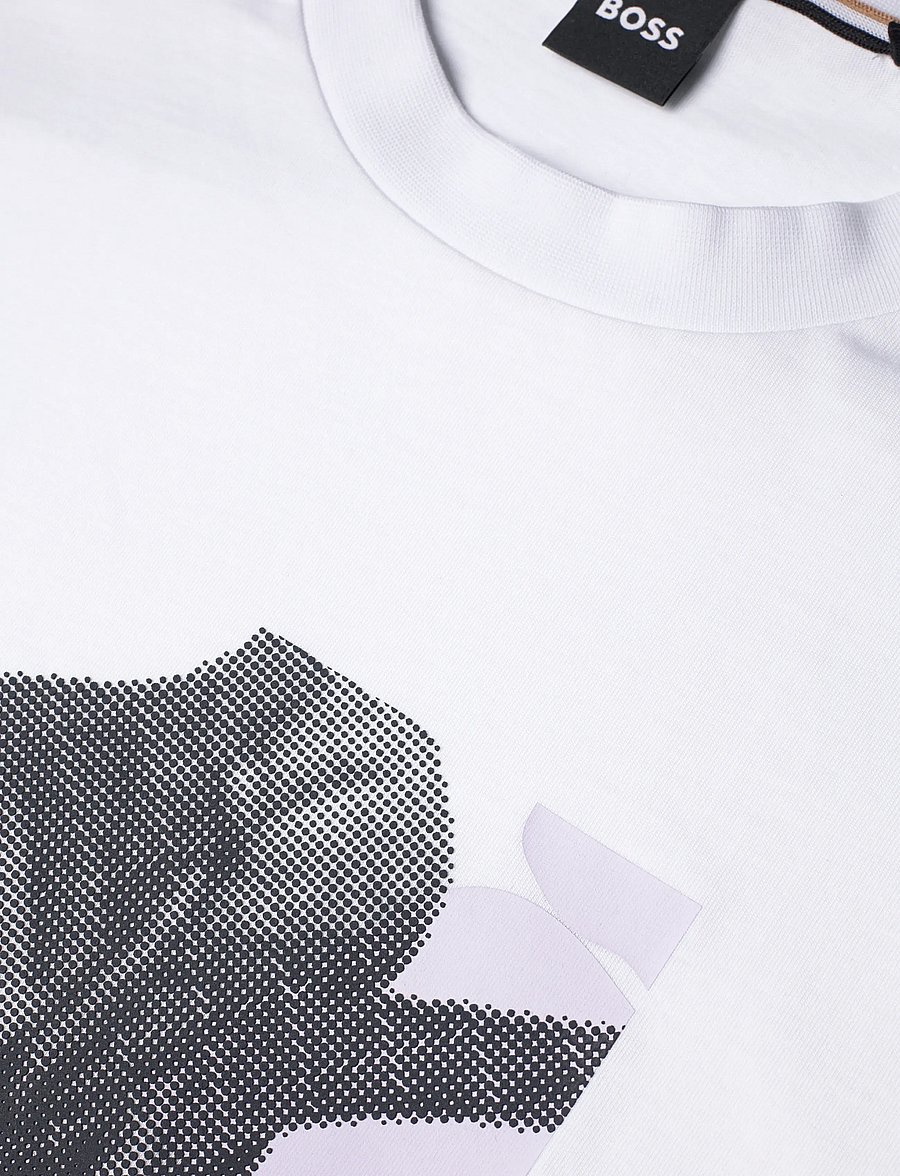 BOSS - C-Thompson 239 - kortärmade t-shirts - white - 5