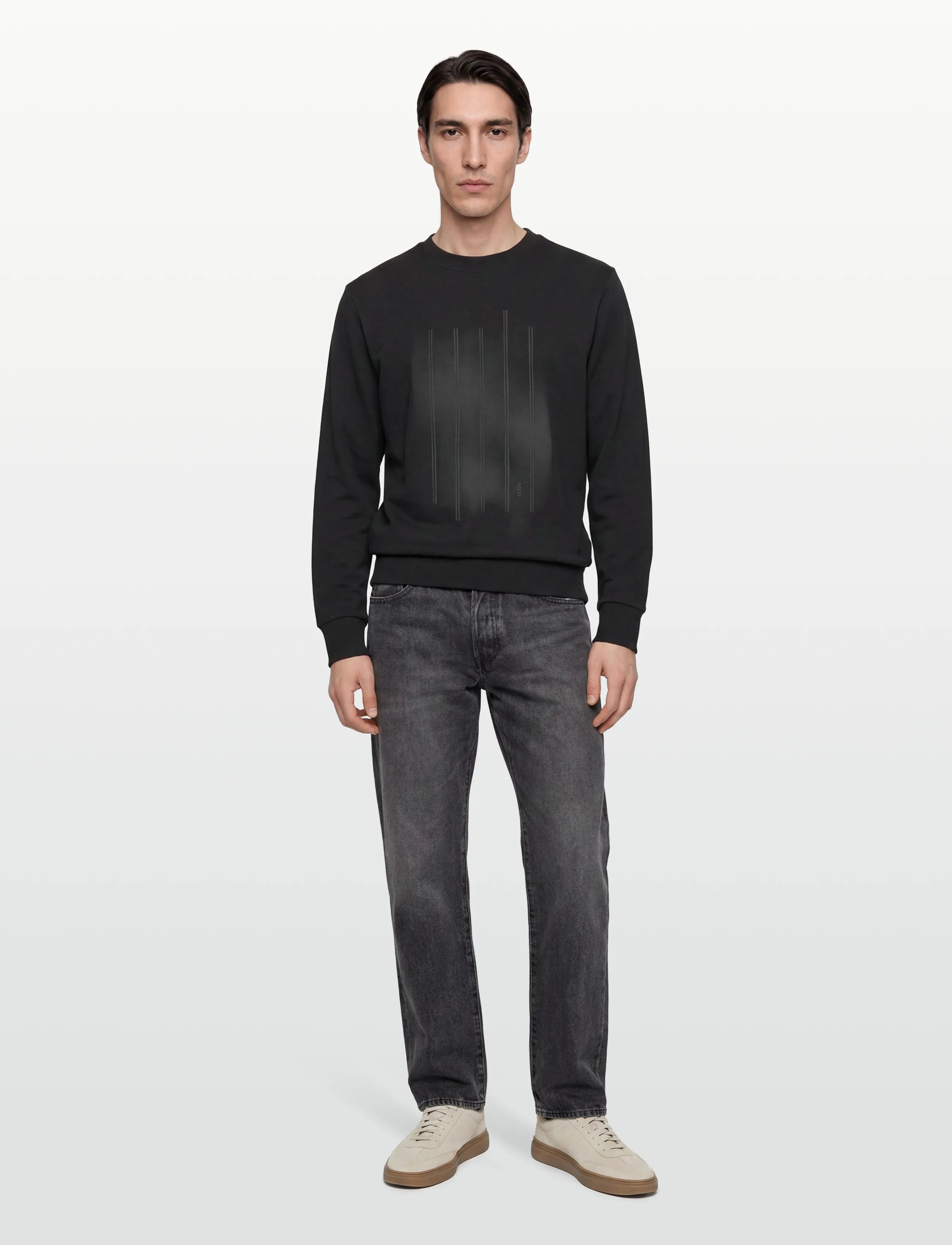 BOSS C-Soleri 239, L, Black, Sweatshirts & Hættetrøjer > Sweatshirts, Herre