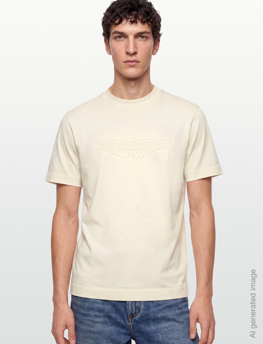 BOSS - C-Taut 249_AM - t-krekli ar īsām piedurknēm - open white - 3