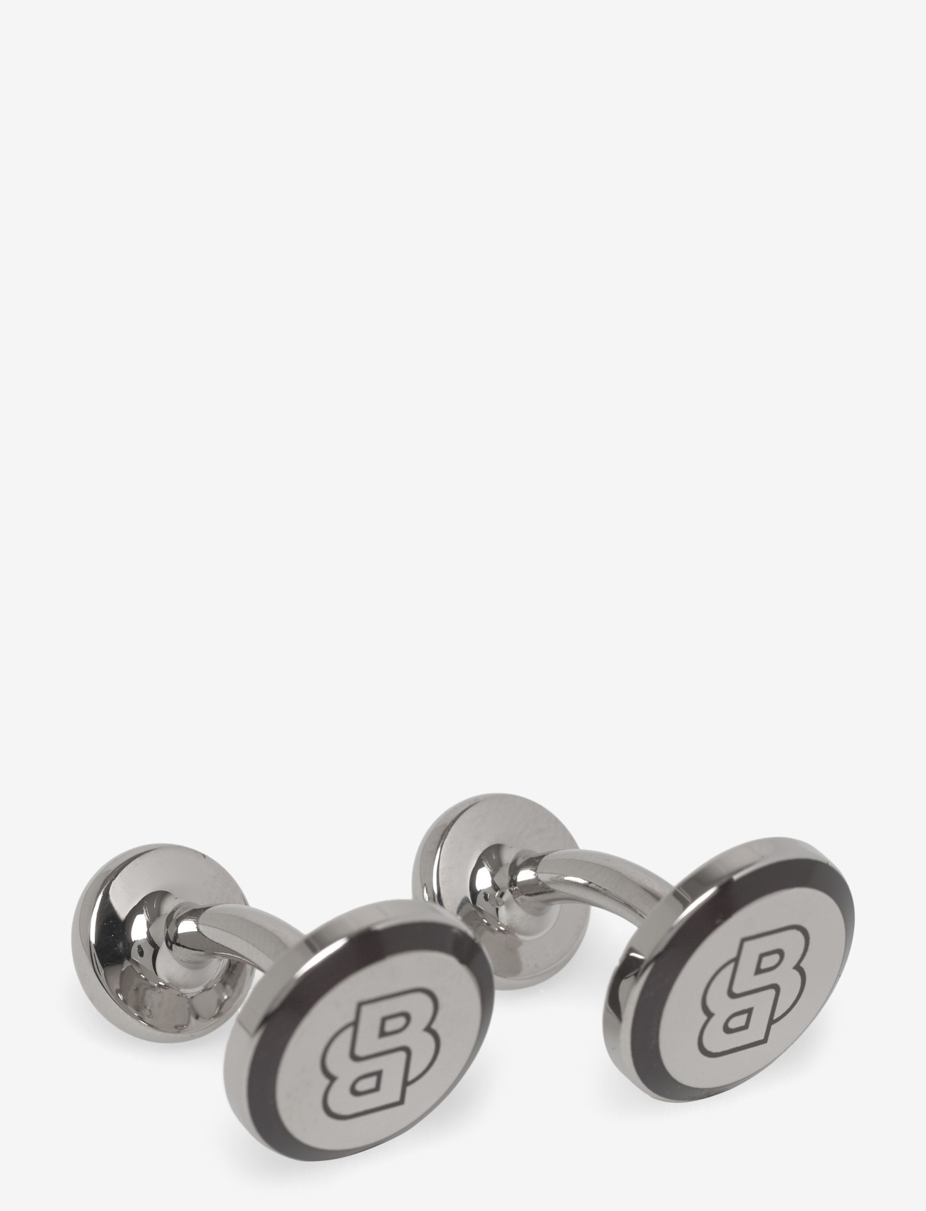 BOSS - B-LOGOBBFRAME-CUF - manschettenknöpfe - dark brown - 0