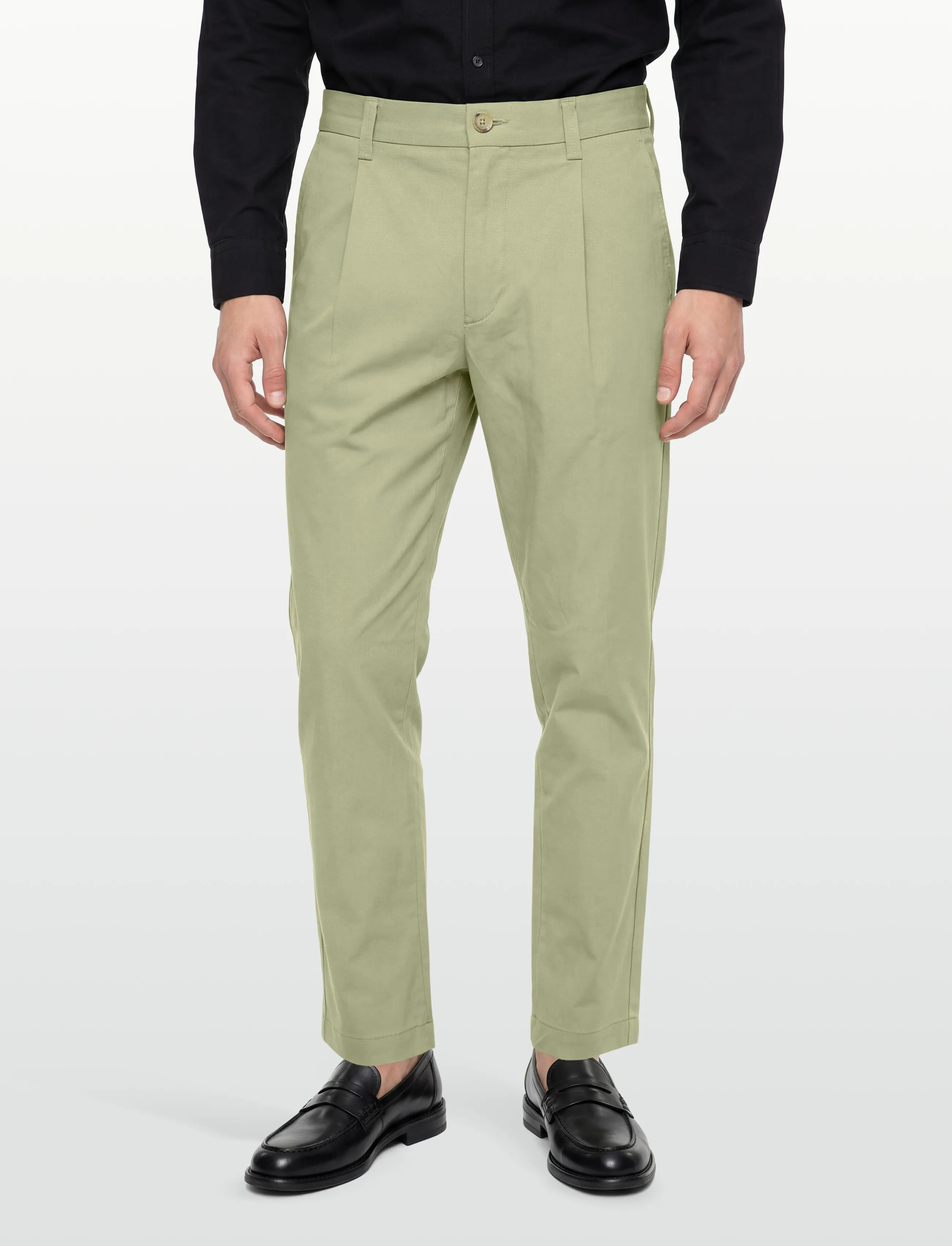 BOSS - C-Kerin-PL - casual byxor - dark beige - 3