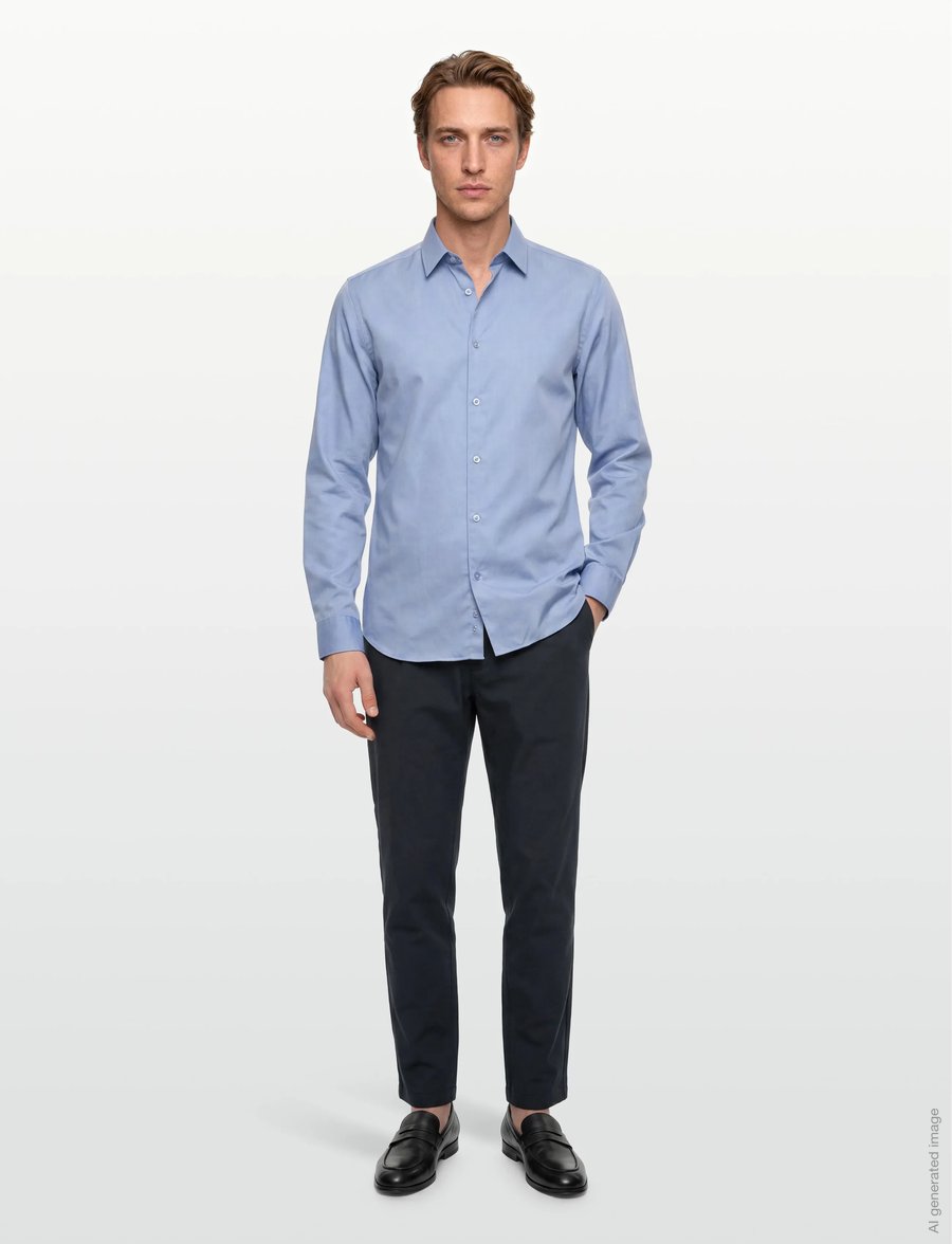 BOSS - C-Kerin-PL - casual bukser - dark blue - 0