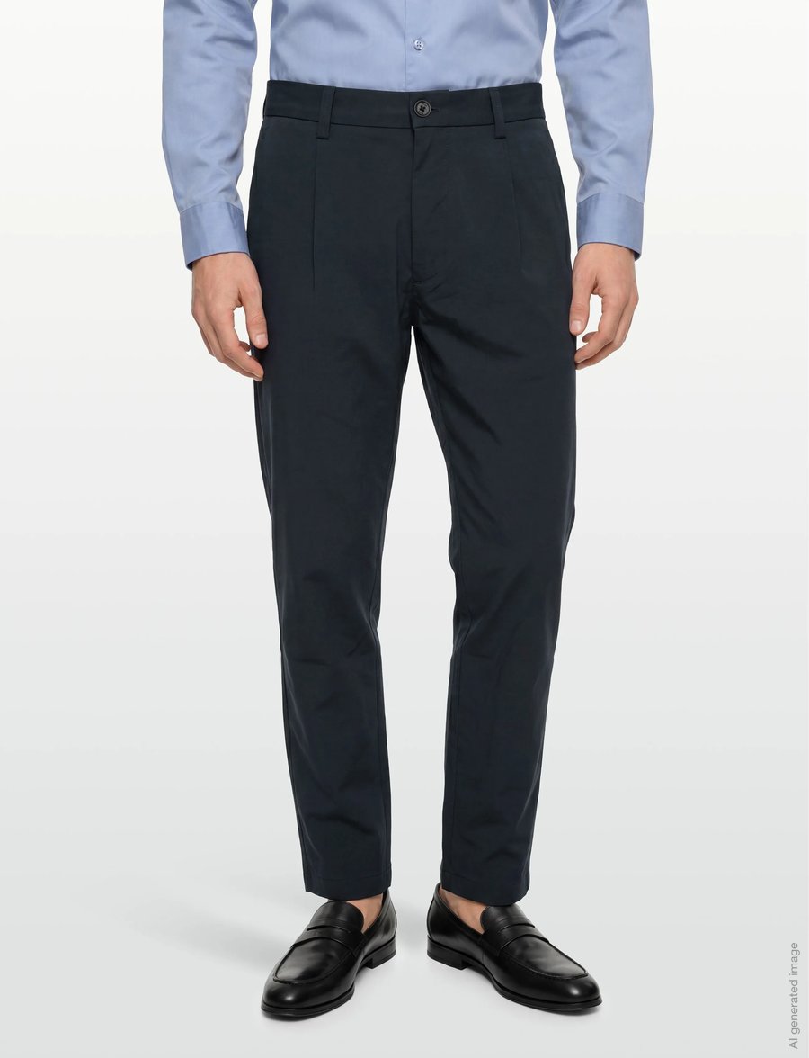 BOSS - C-Kerin-PL - casual bukser - dark blue - 3
