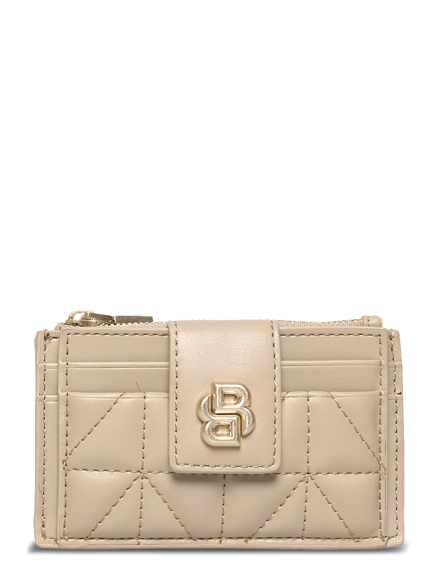 BOSS - B_ICON N CardHolder - plånböcker - light beige - 0
