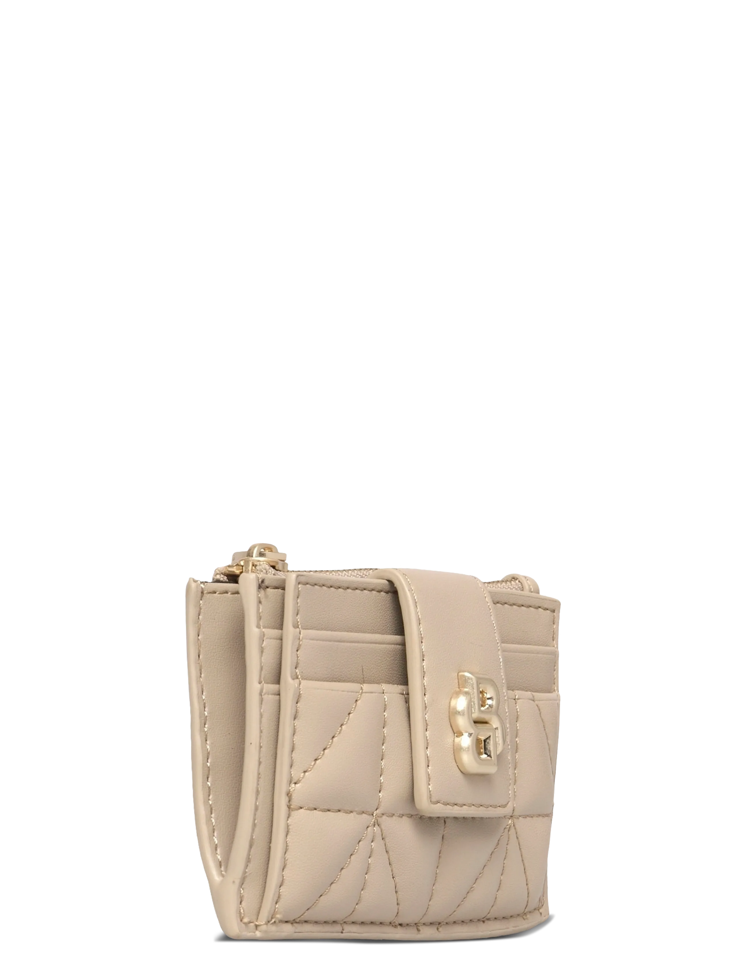 BOSS - B_ICON N CardHolder - plånböcker - light beige - 2