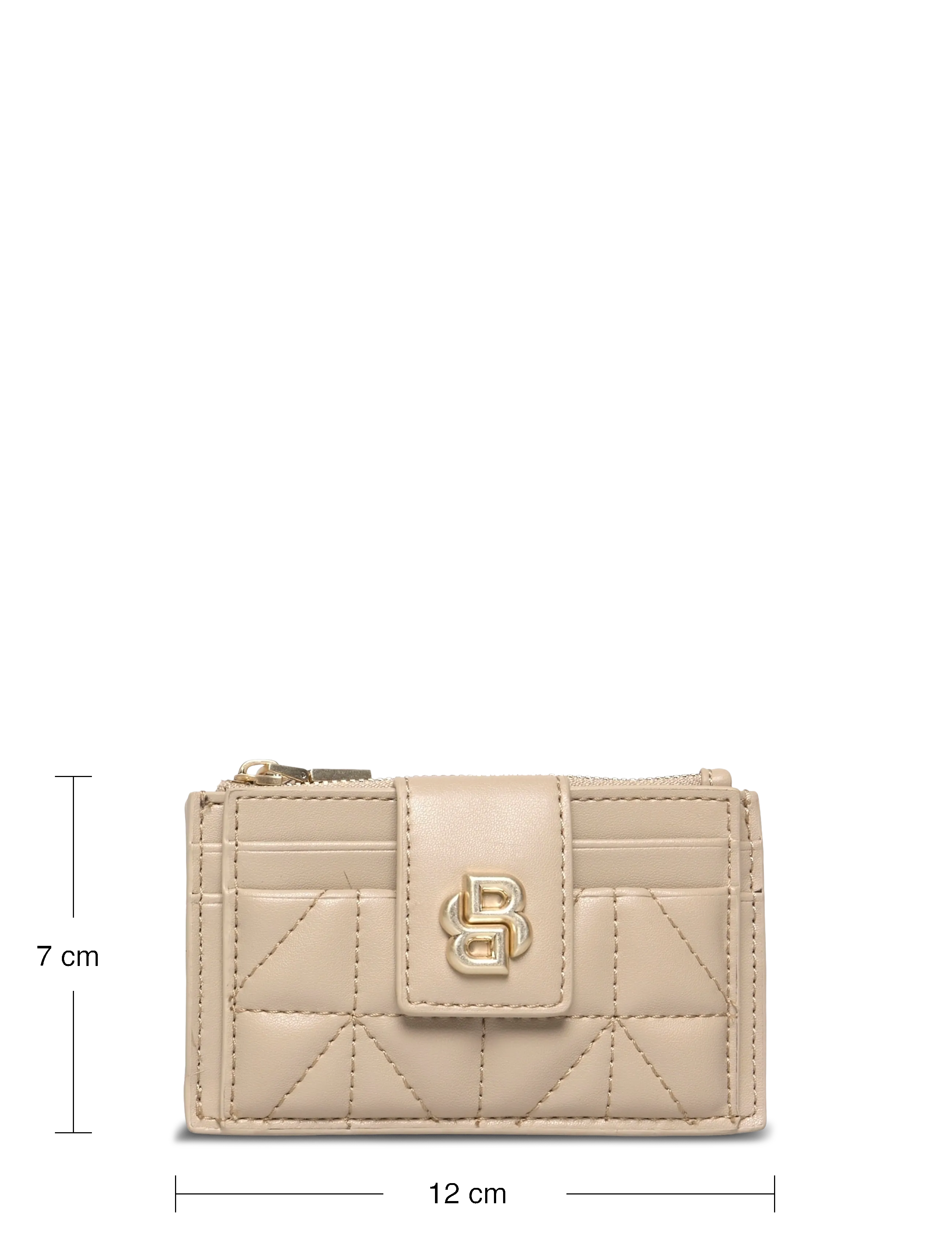 BOSS - B_ICON N CardHolder - plånböcker - light beige - 3