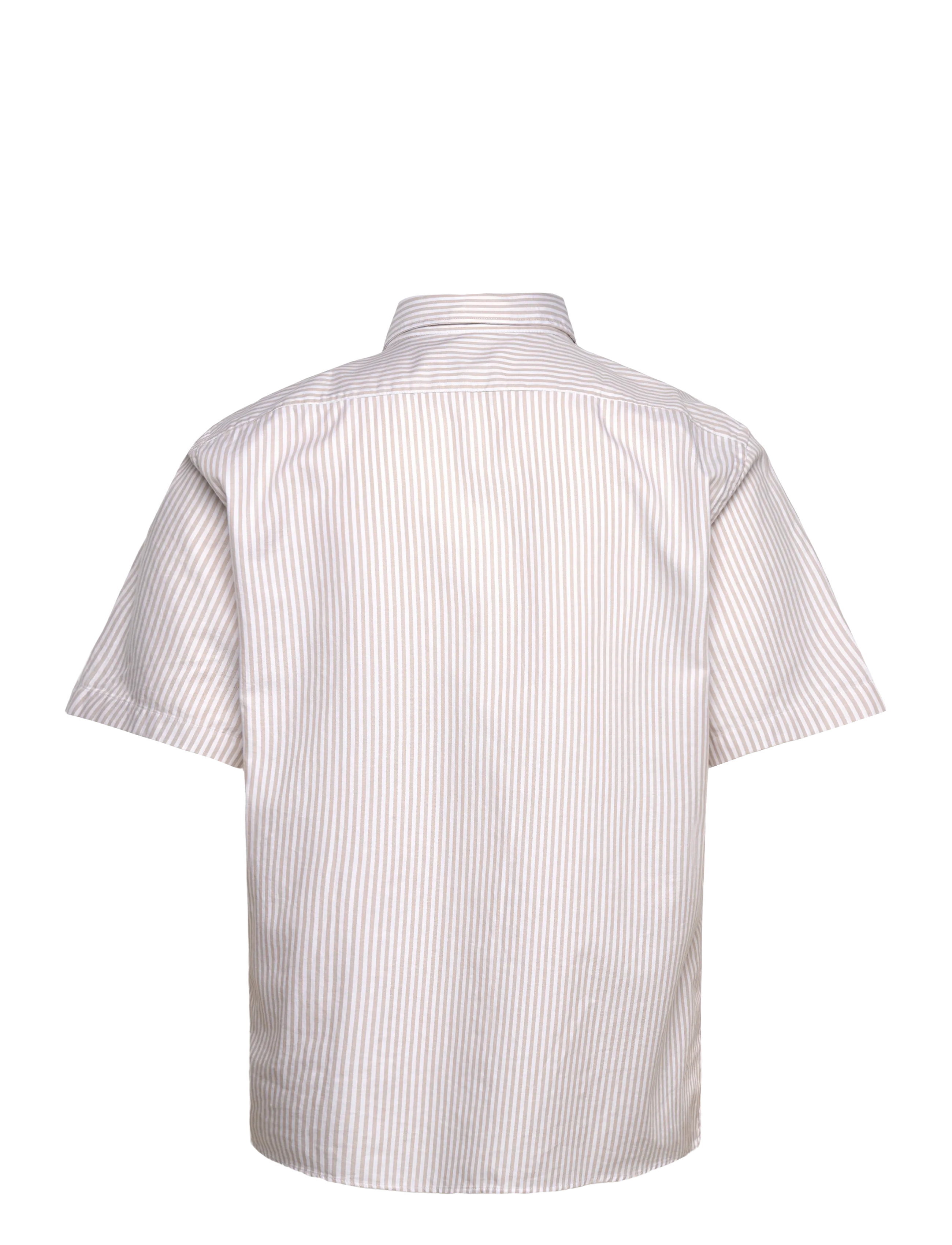 BOSS - H-LIAM-BD-SH-E-C-262 - randiga skjortor - open beige - 2