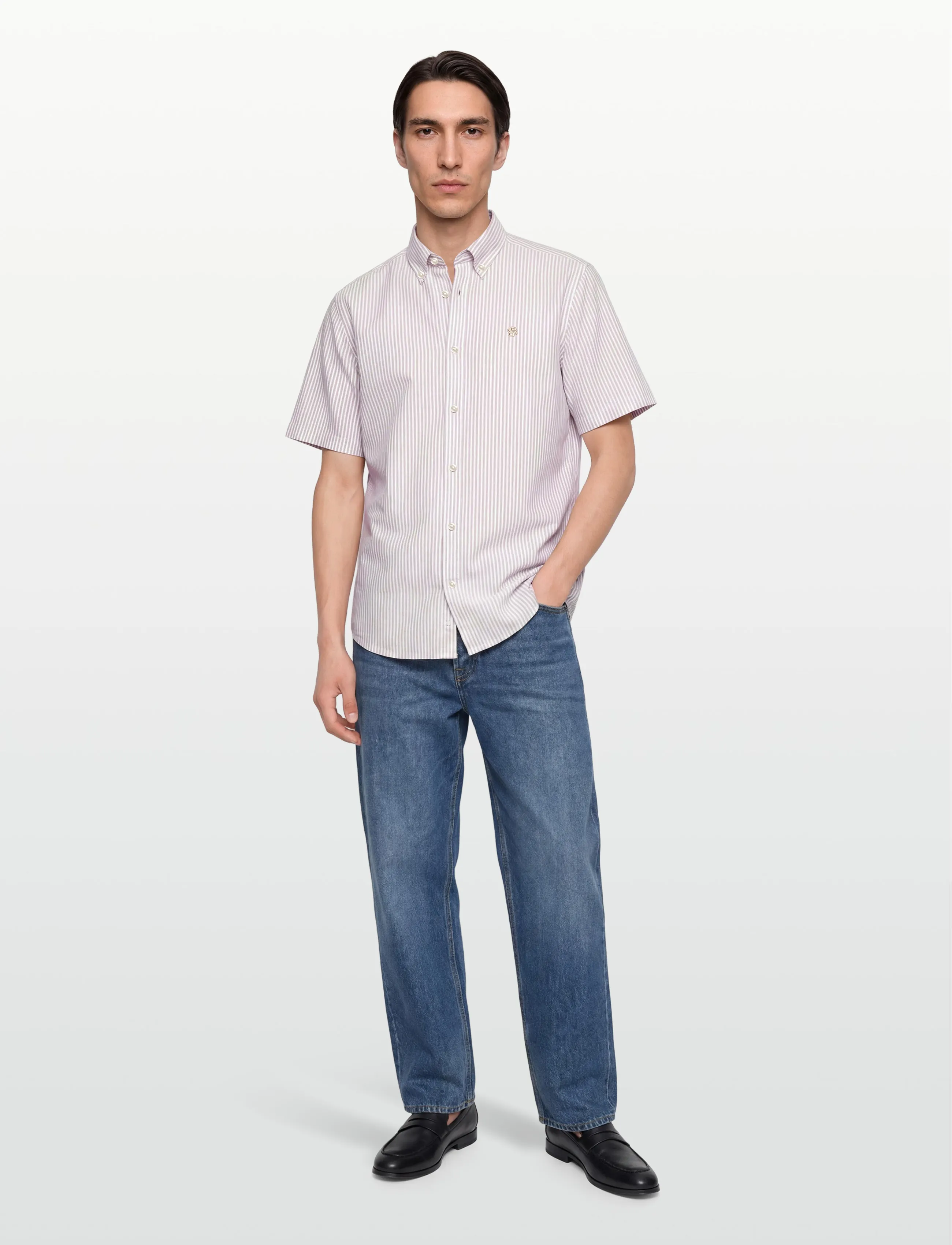 BOSS H-LIAM-BD-SH-E-C-262 - Skjorter - OPEN BEIGE / beige